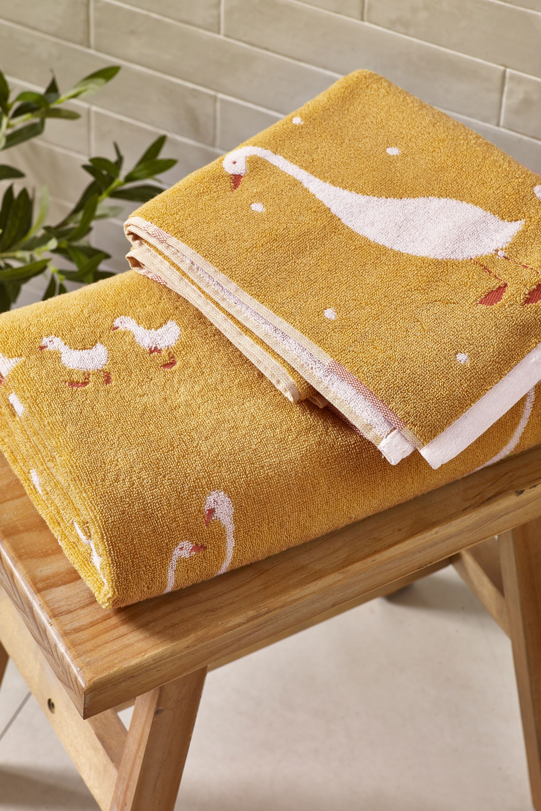 Next towels yellow sales