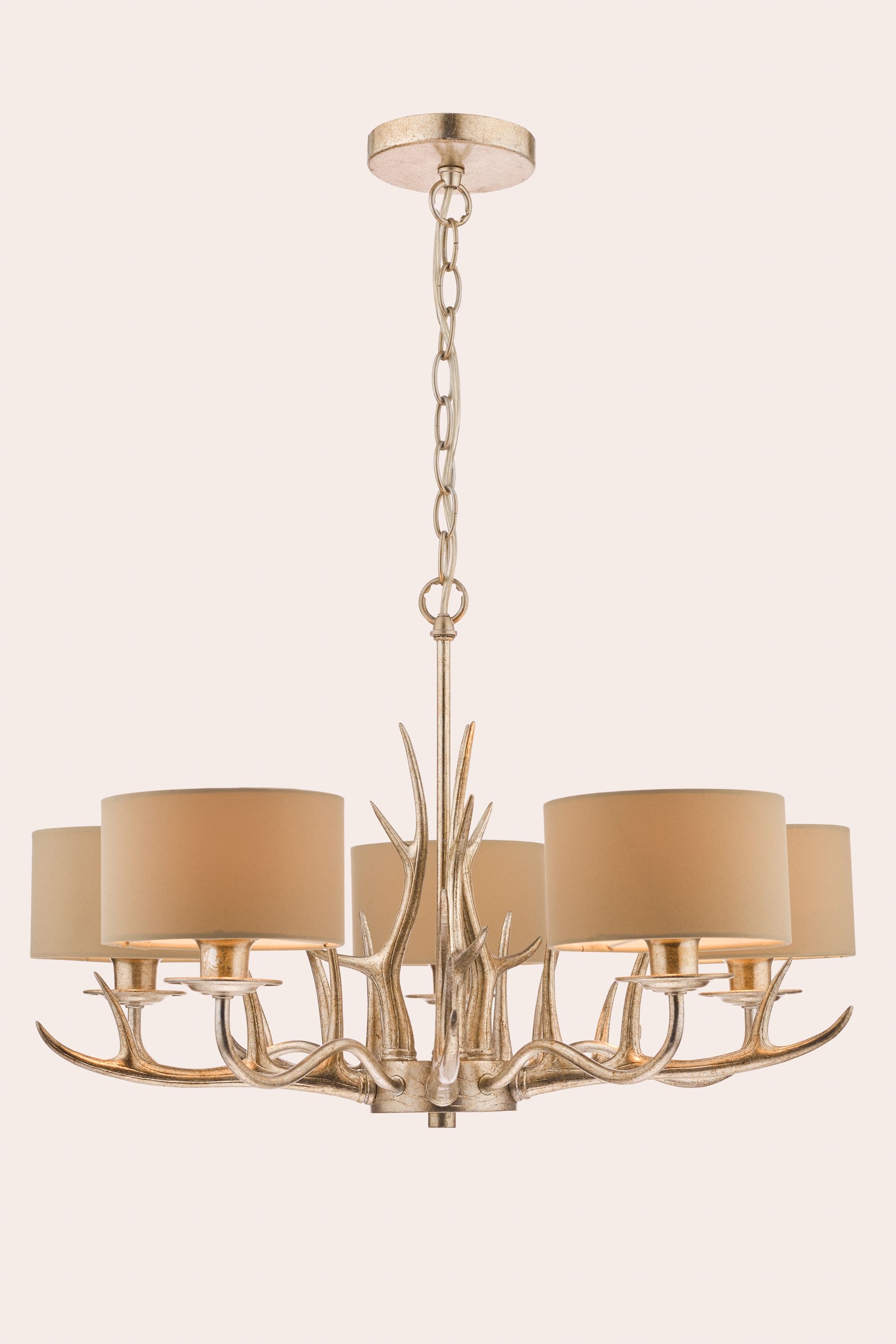 Gold antler chandelier store