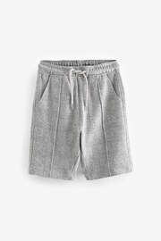 Grey Smart Check Jersey Shorts (3-16yrs) - Image 1 of 3