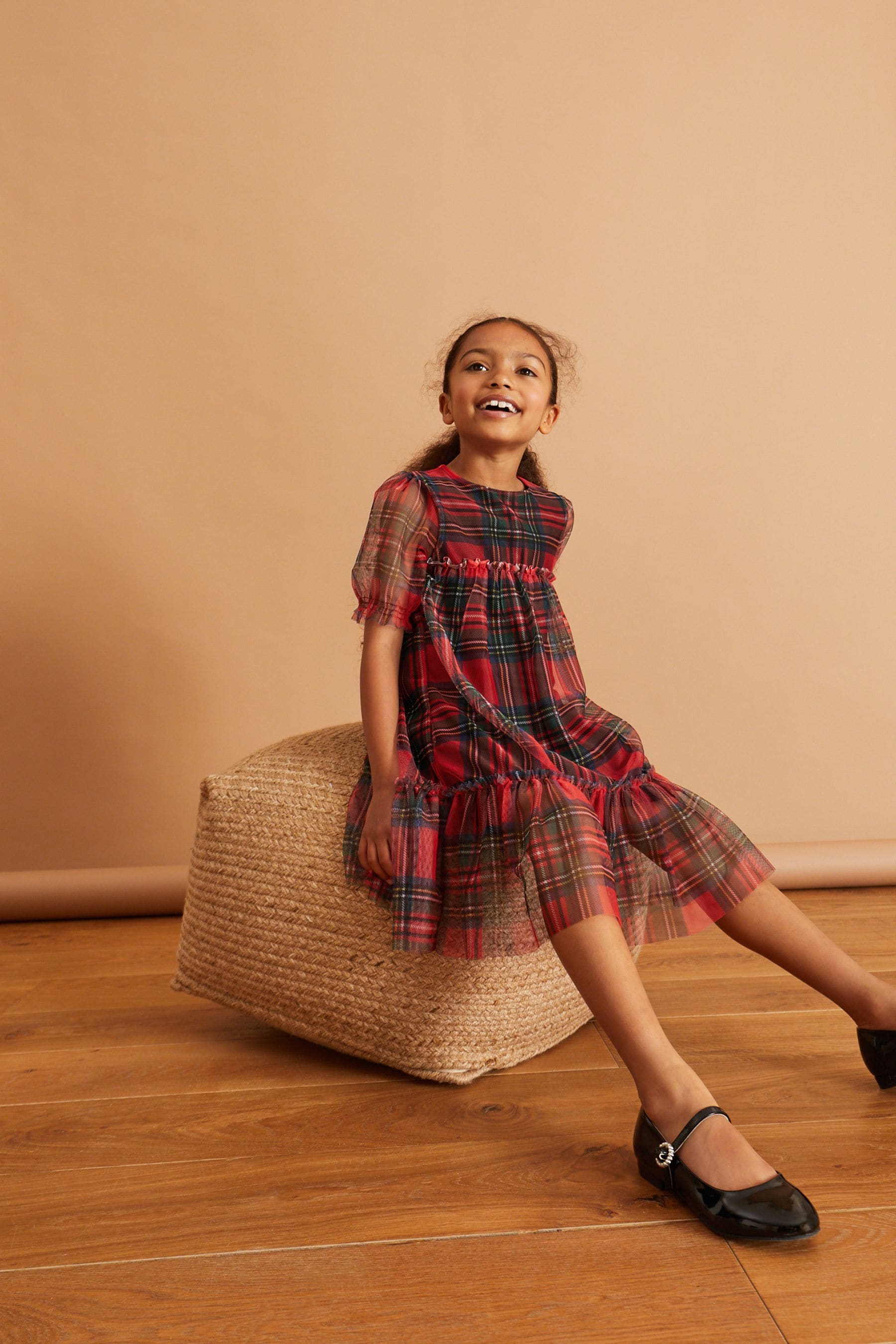 Next red and black dress outlet
