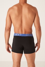 Black Bright Waistband A-Front Boxers 8 Pack - Image 12 of 13