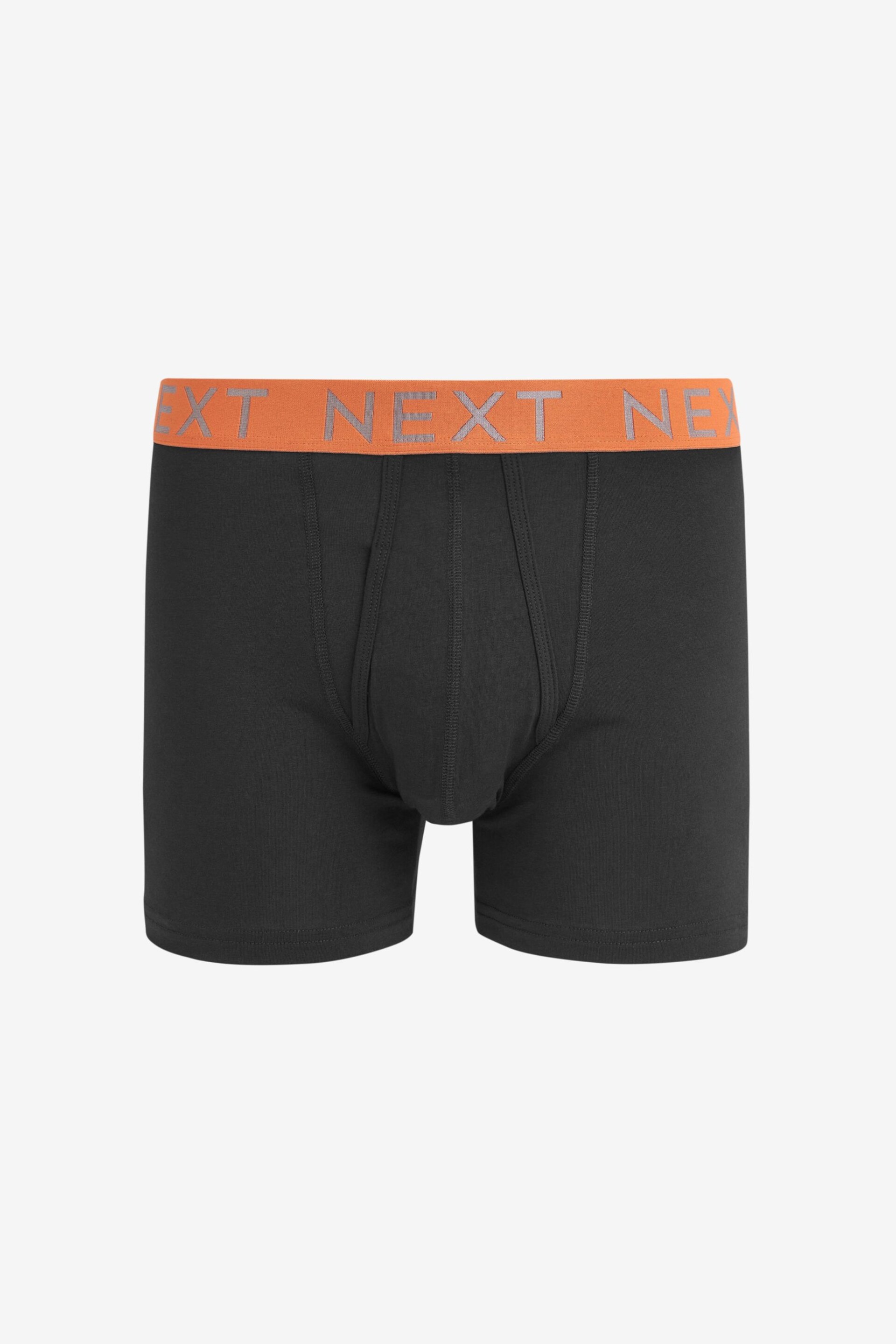 Black Bright Waistband A-Front Boxers 8 Pack - Image 3 of 13