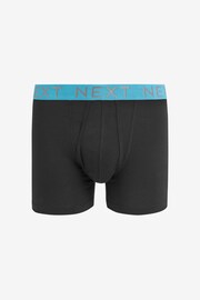 Black Bright Waistband A-Front Boxers 8 Pack - Image 7 of 13