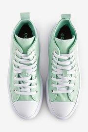 Converse Green Junior Chuck Taylor Move Trainers - Image 5 of 8
