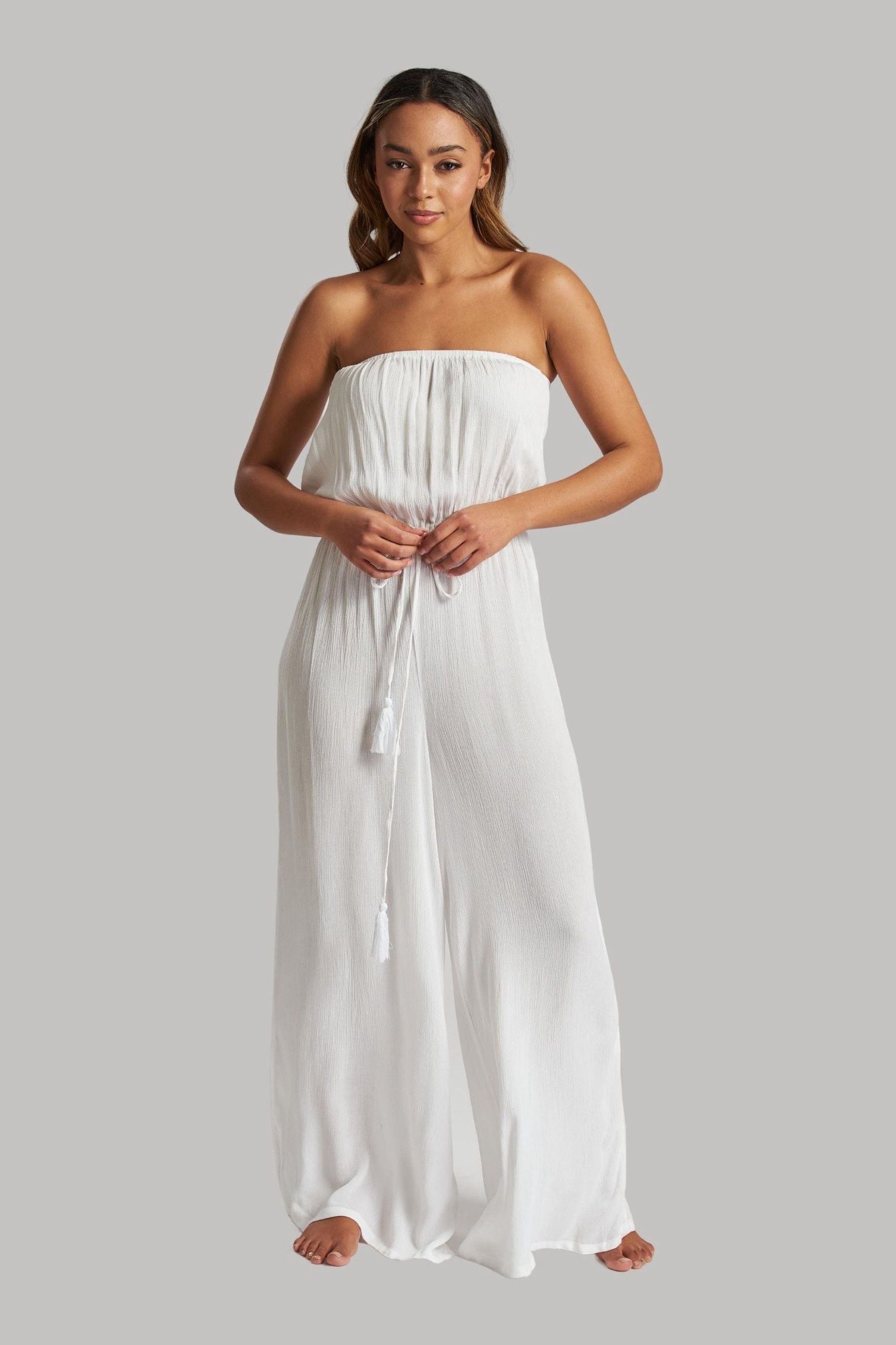 Next strapless jumpsuit on sale