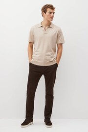 Chocolate Brown Slim Stretch Chino Trousers - Image 2 of 8