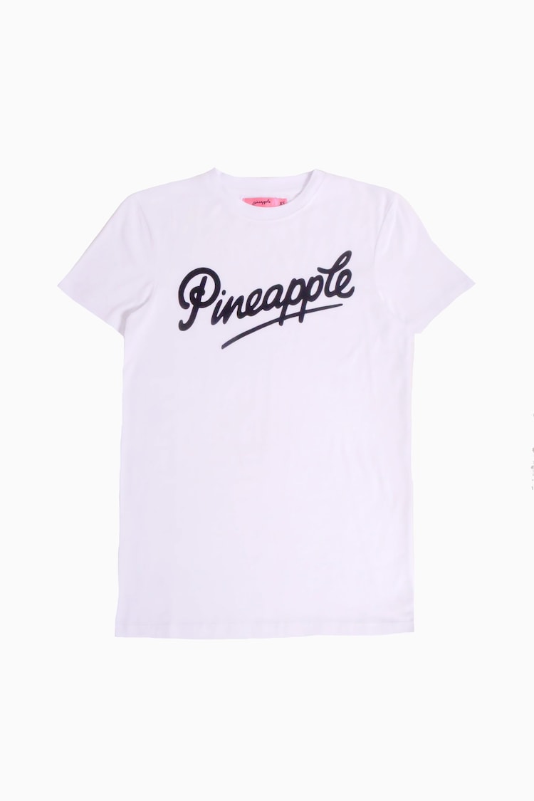 Pineapple White Logo T-Shirt - Image 5 of 5