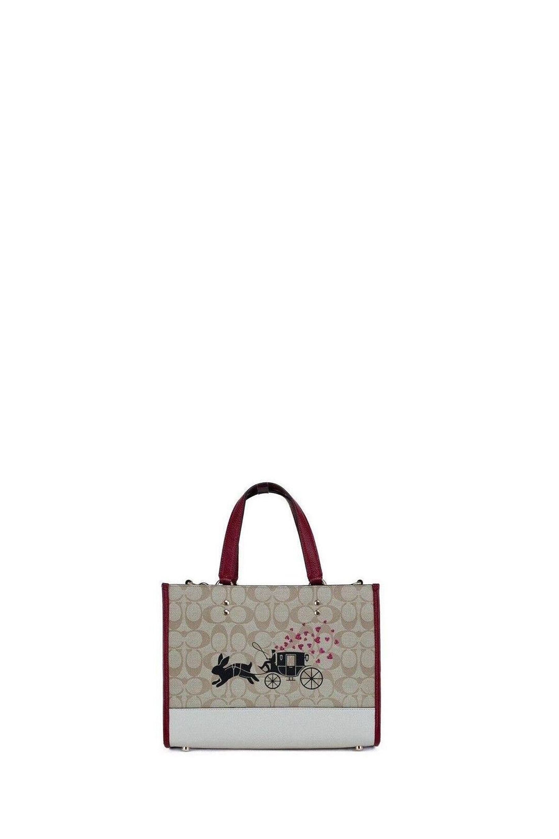 Buy COACH Medium Brown Dempsey Lunar New Year Print Carryall Tote