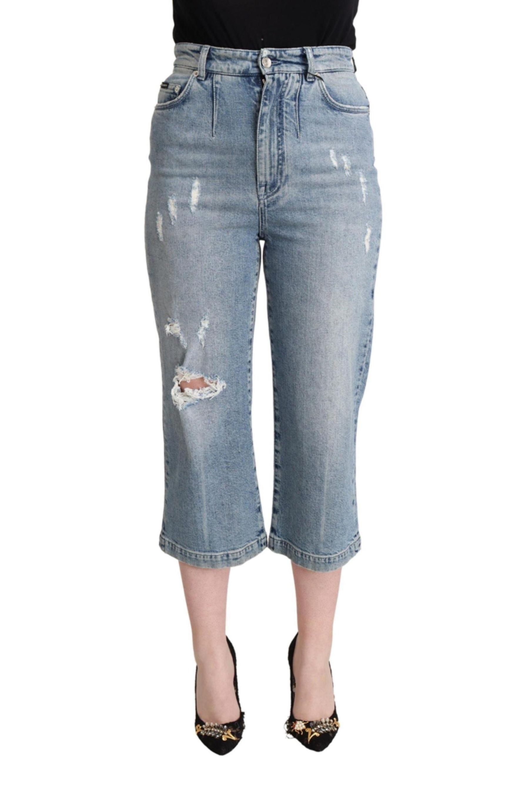 High waisted capri jeans hot sale