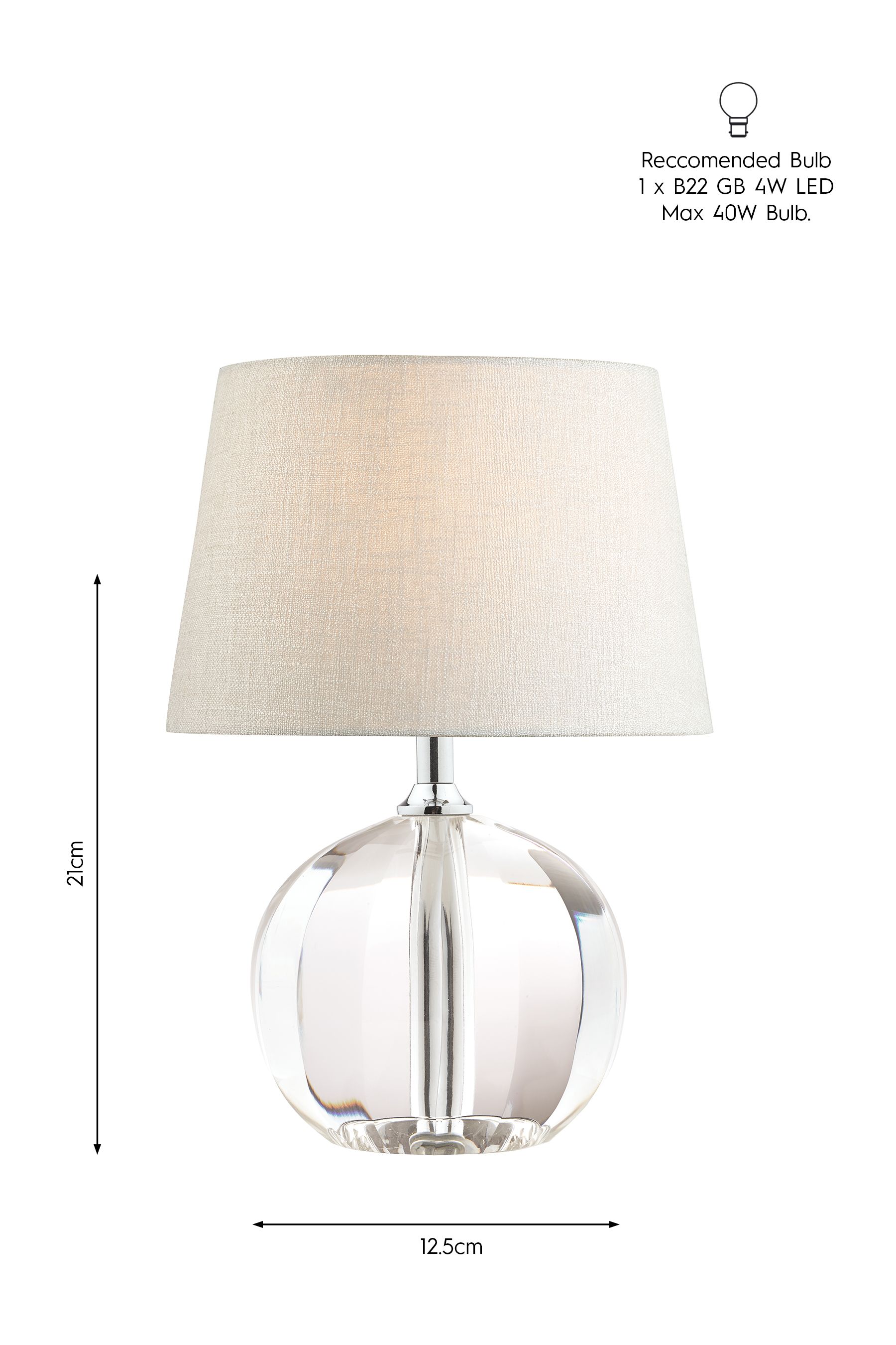 Next crystal outlet lamp