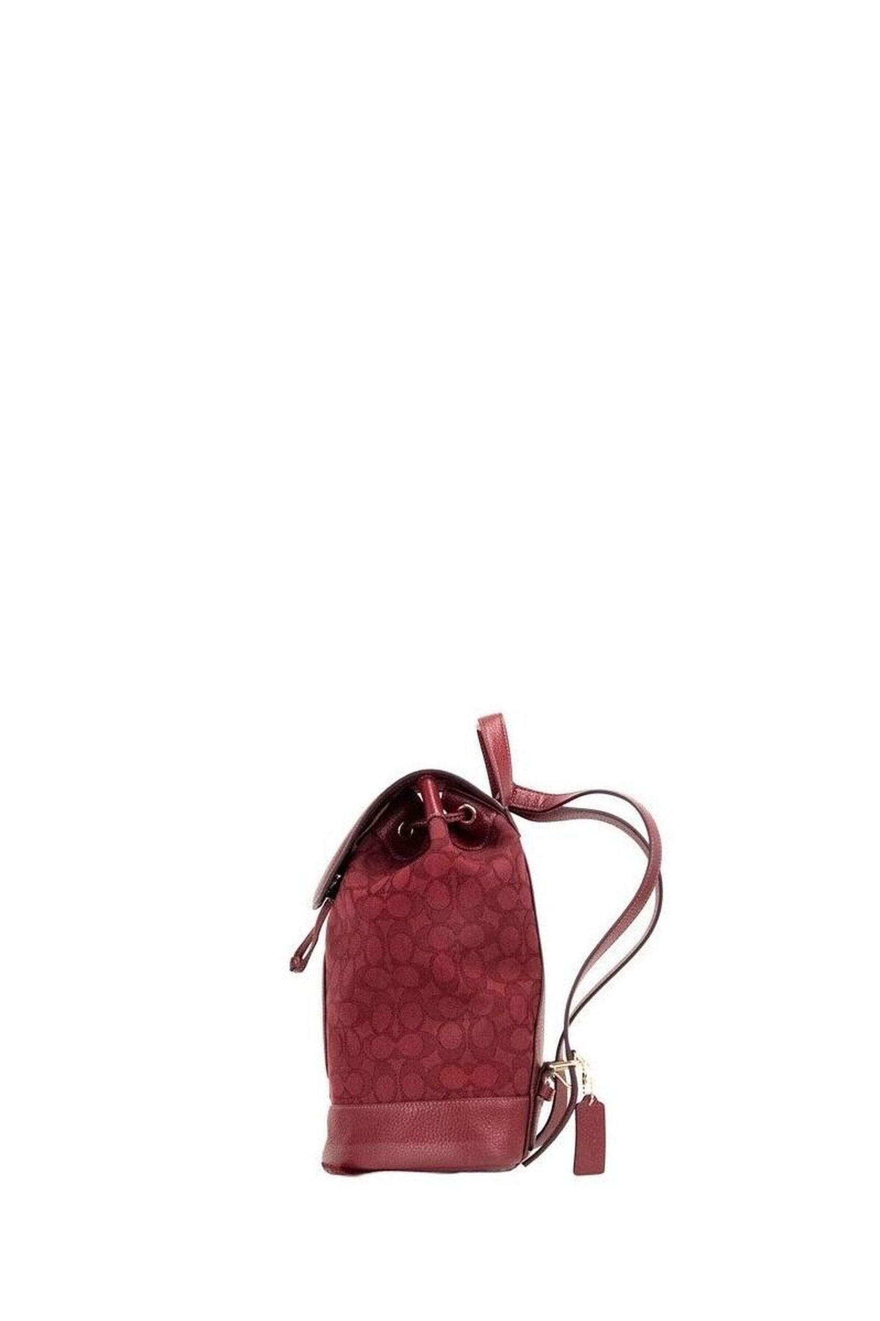 Red 2025 coach backpack