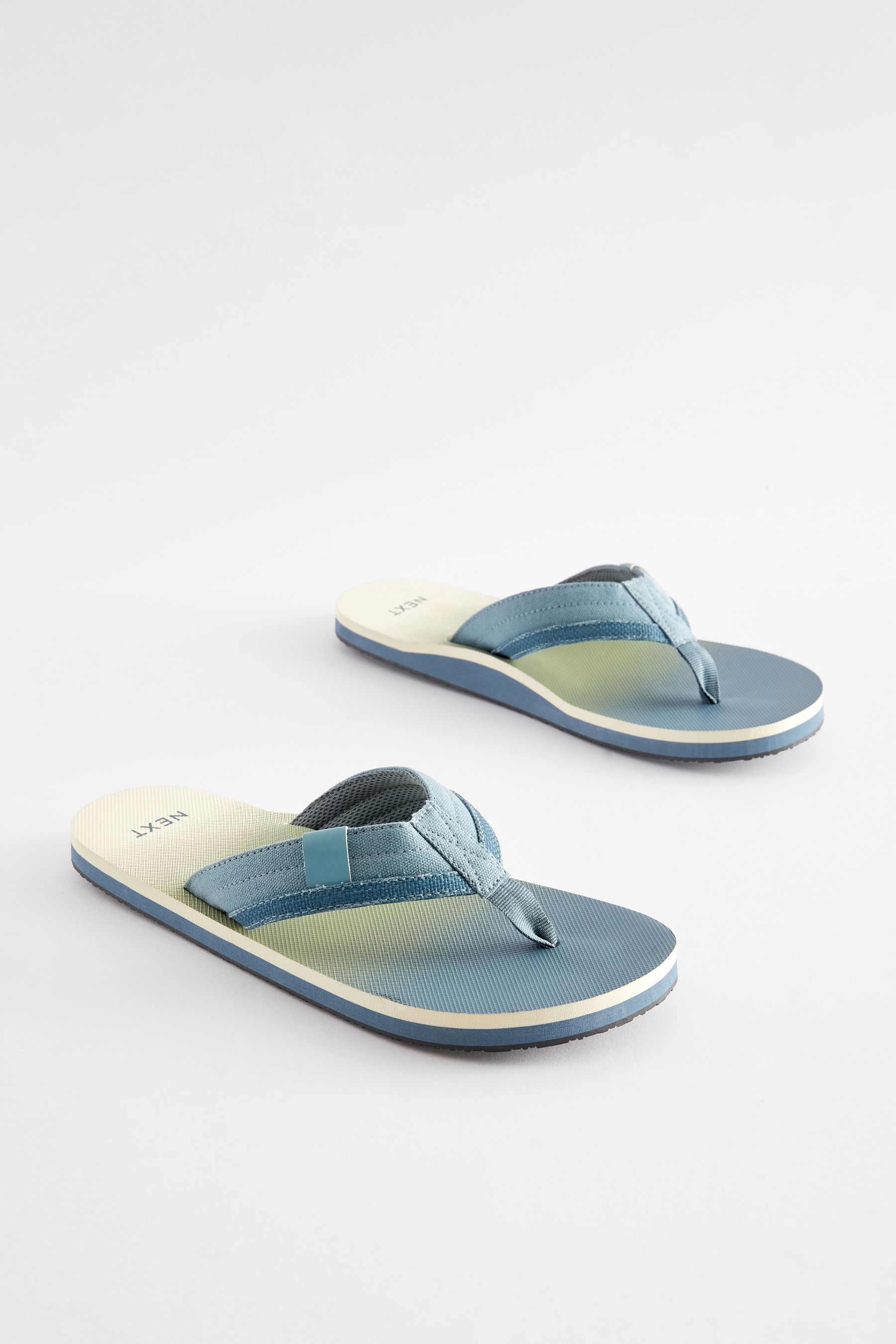 Teal flip flops top