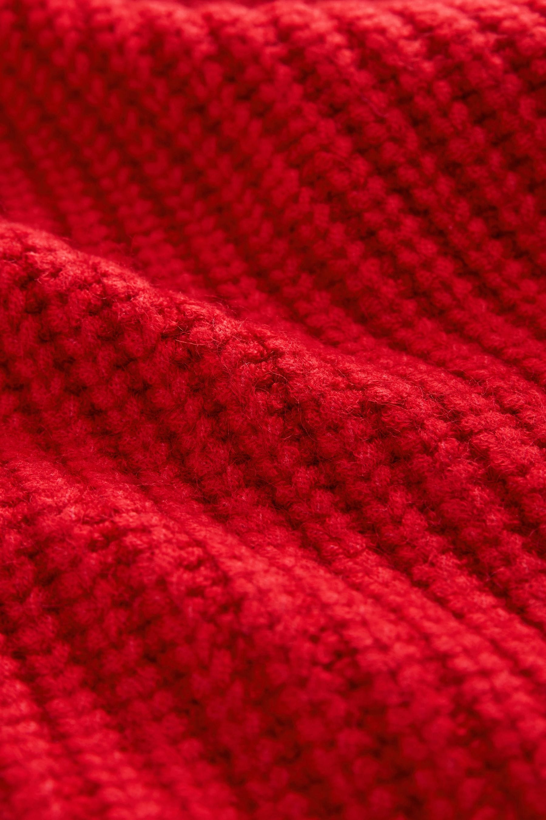 Longline discount red cardigan