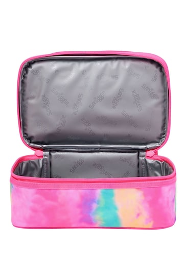 Smiggle Pink Vivid Double Decker Lunchbox