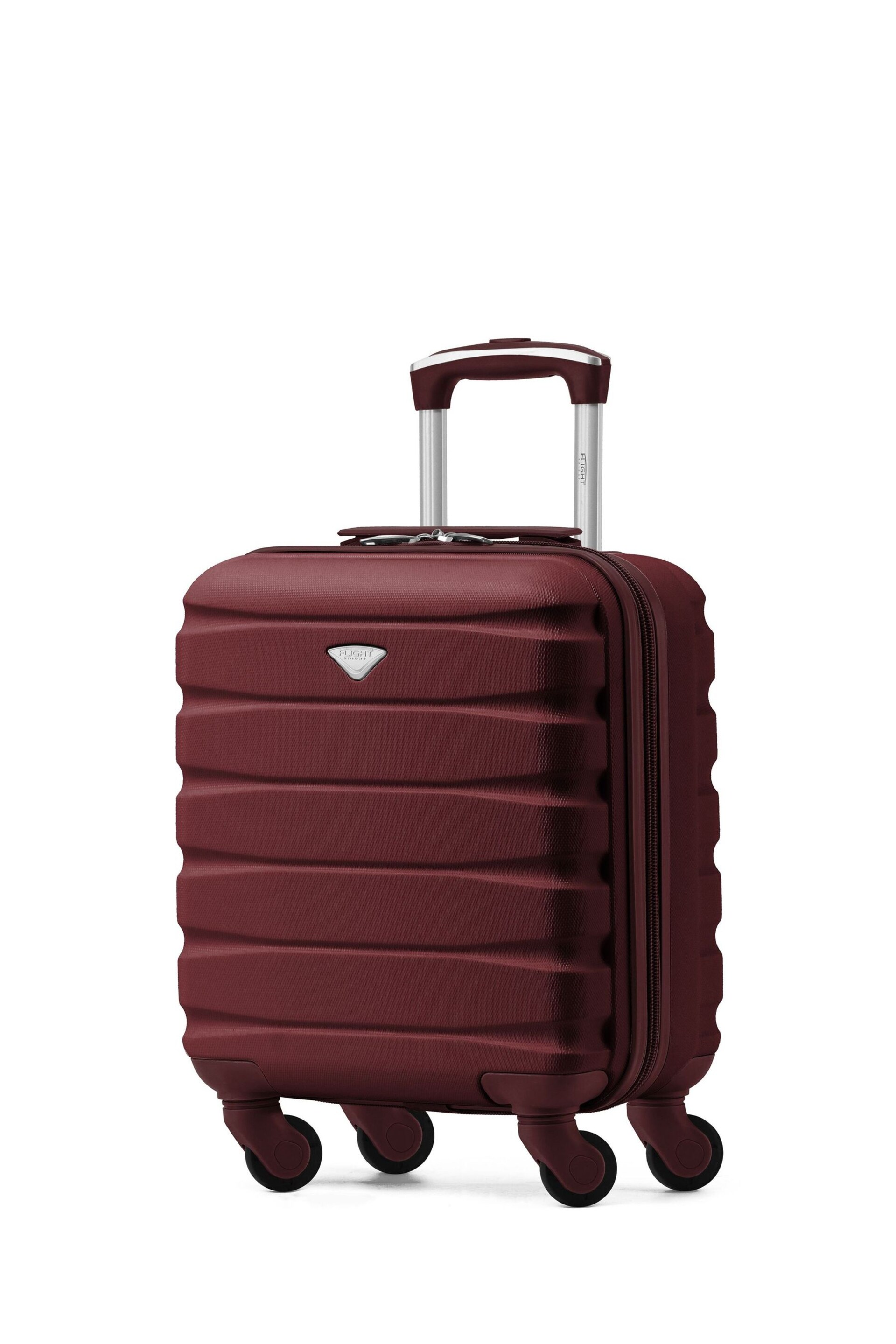 Flight Knight 45x36x20cm EasyJet Underseat 4 Wheel ABS Hard Case Cabin Carry On Hand Luggage - Image 1 of 7