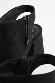 Black Forever Comfort® Flare Platform Shoe Boots - Image 8 of 8