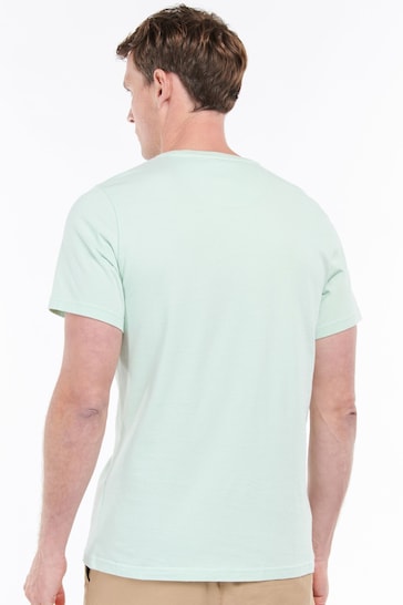 Barbour® Dusty Mint Green Mens Sports T-Shirt