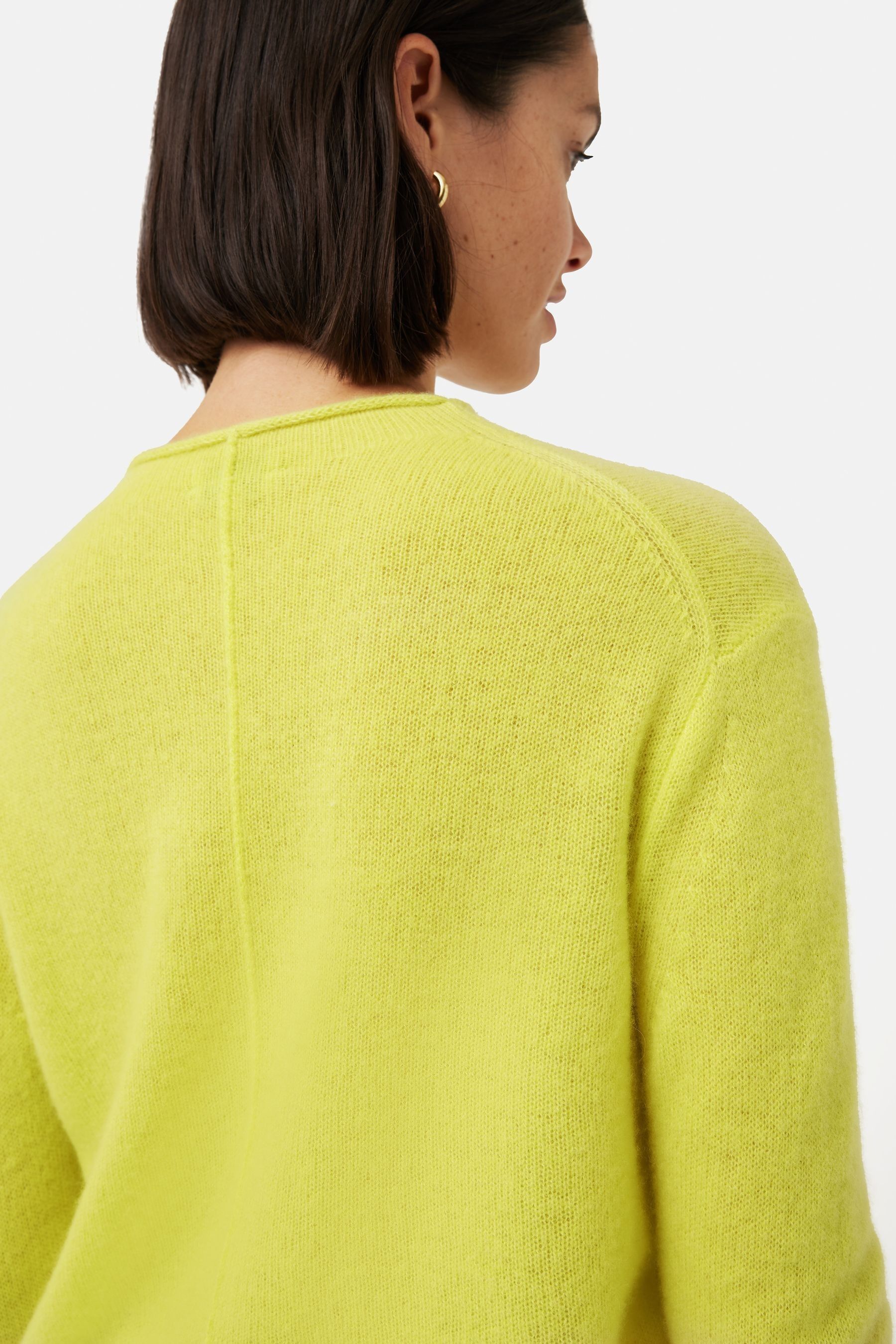 Jigsaw yellow jumper top