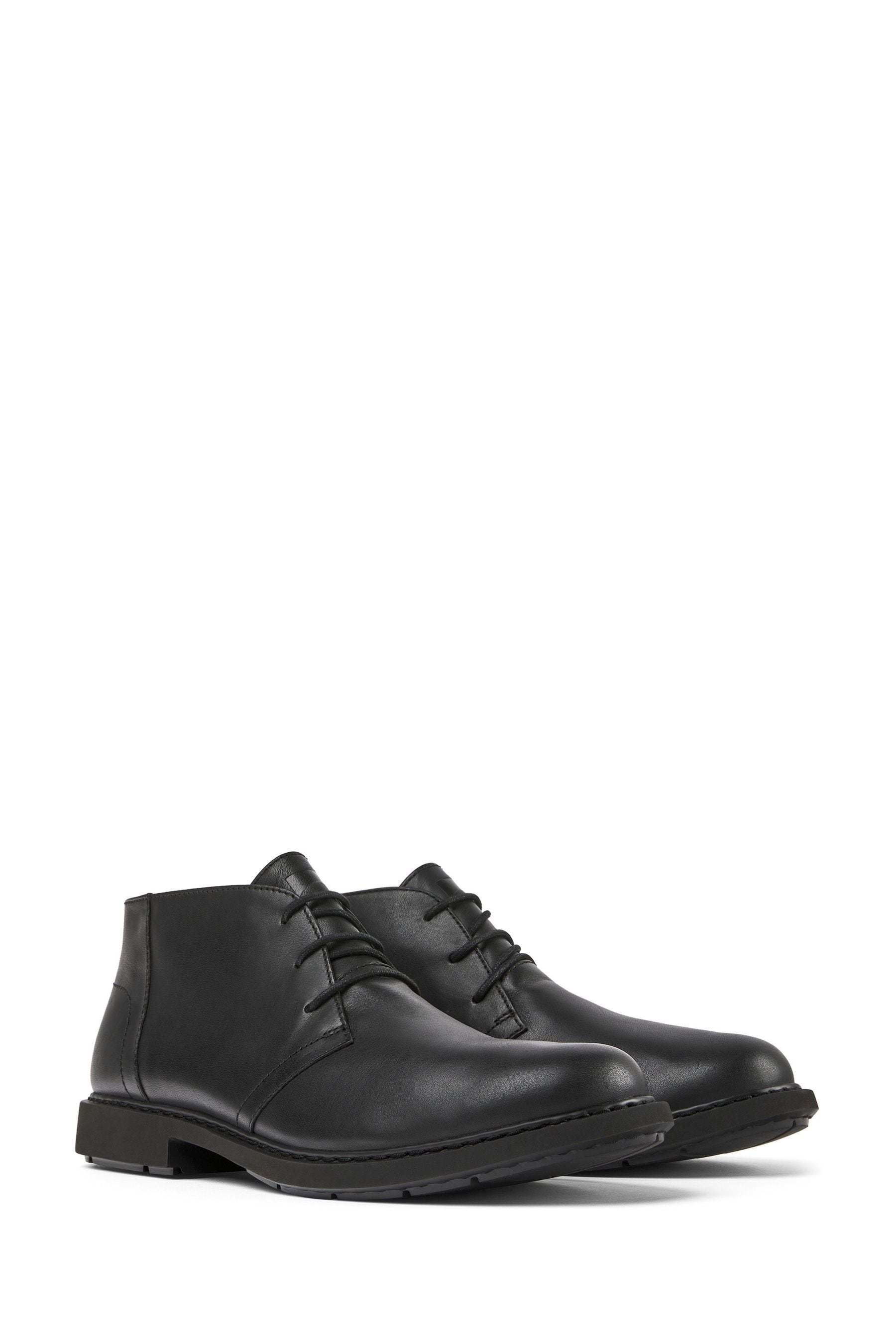 Buy Camper Mens Neuman Leather Ankle Black Boots from the Next UK