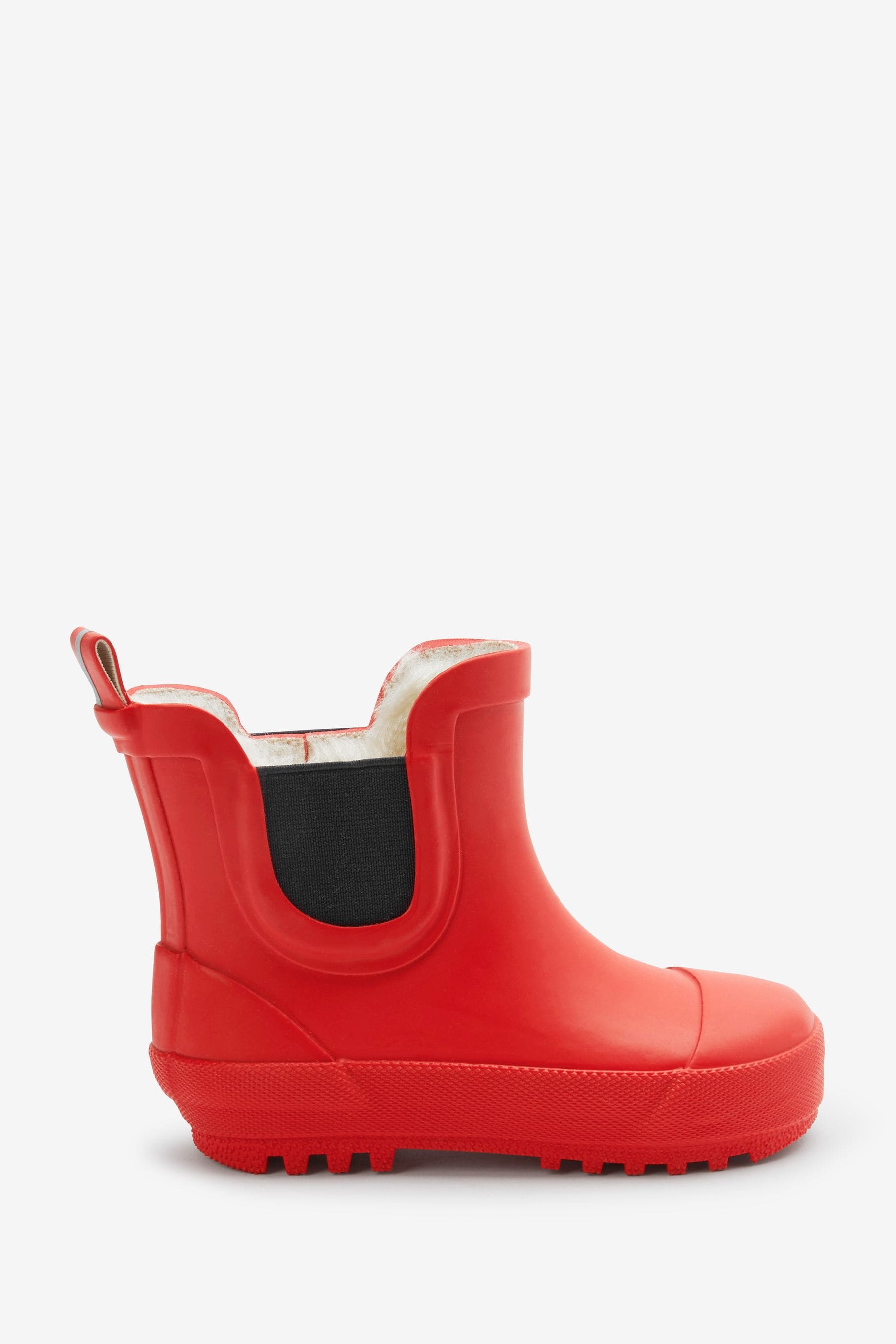 Buy Red Warm Lined Ankle Wellies from Next Luxembourg