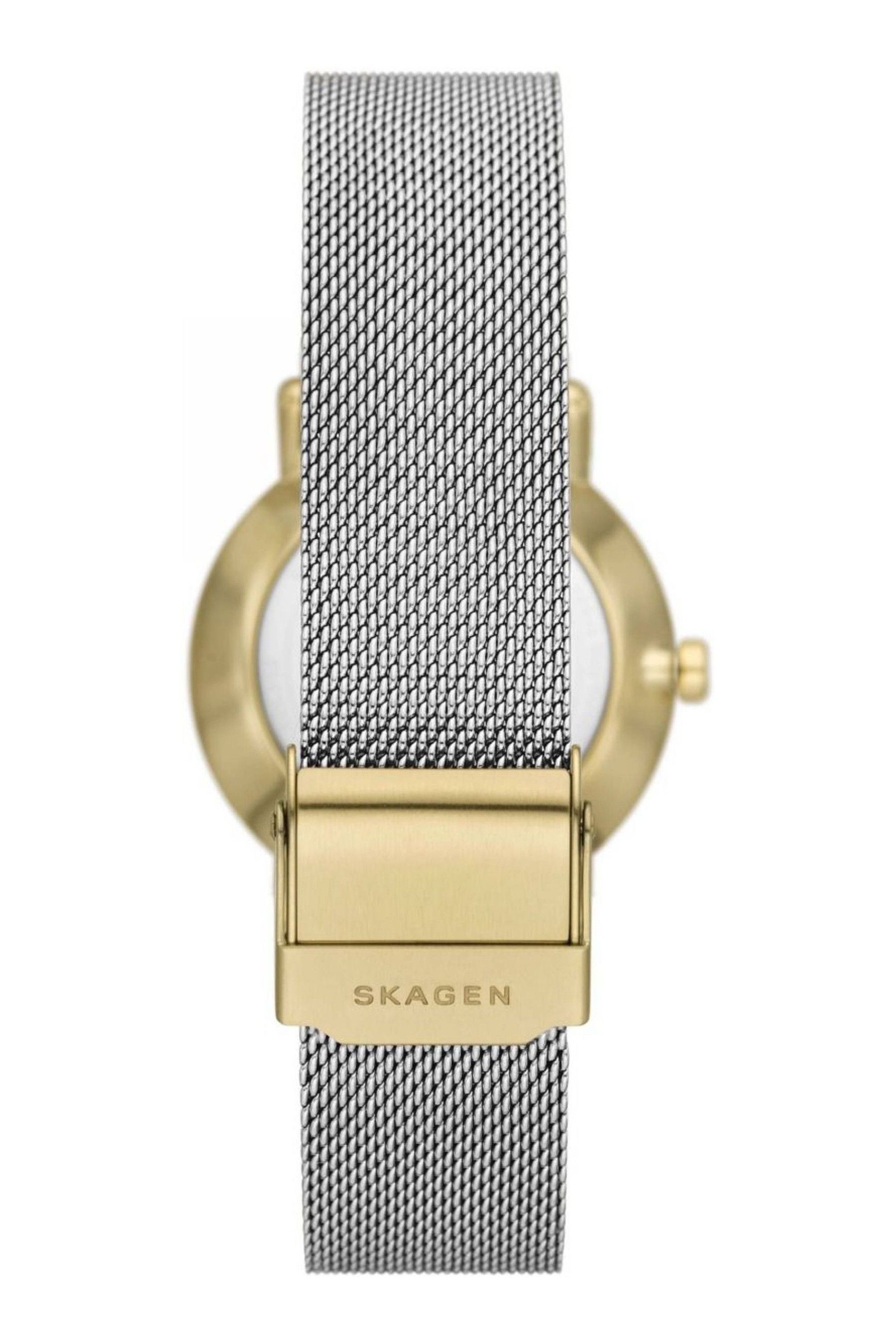 Skagen Ladies Silver Tone Kuppel Lille Watch