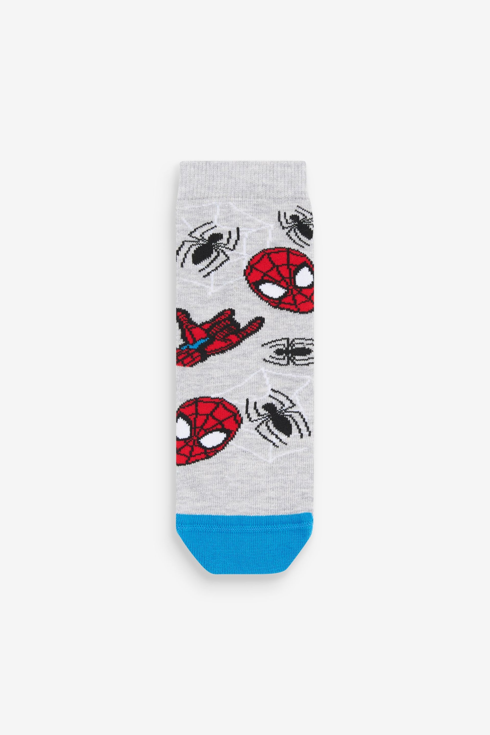 Spiderman License Character 5 Pack Cotton Rich Socks - Image 3 of 6