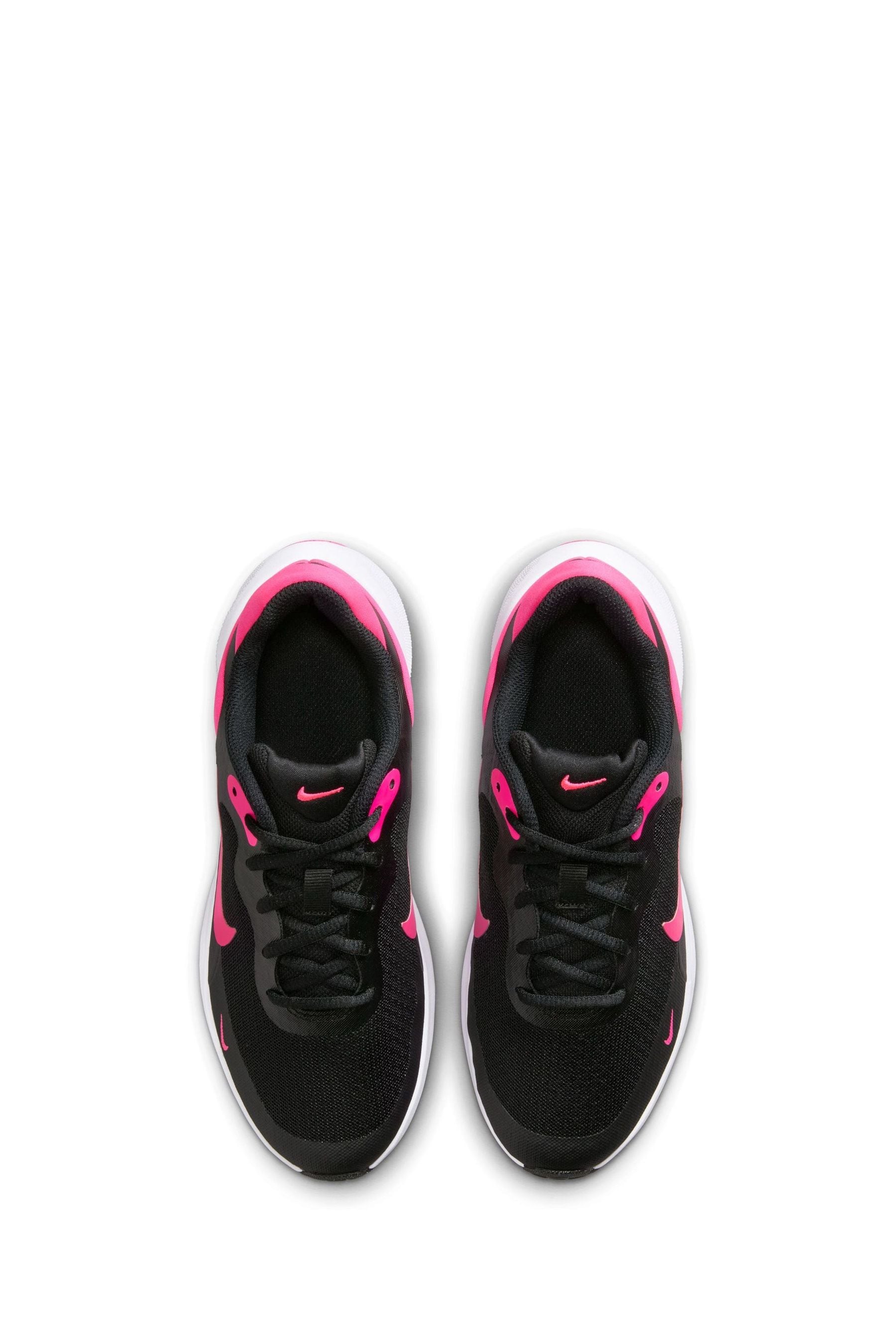 Buy Nike Black Pink Youth Revolution 7 Trainers from the Next UK online shop