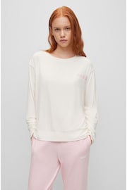 HUGO White Unite Shirt Pyjama Top - Image 1 of 5