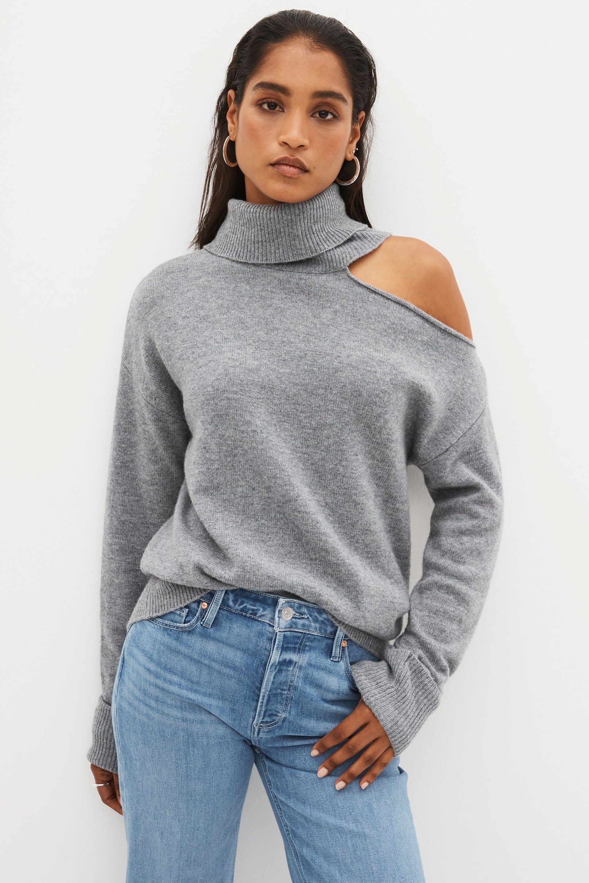 Paige Raundi Rollneck Wool Knit Jumper - Image 1 of 5