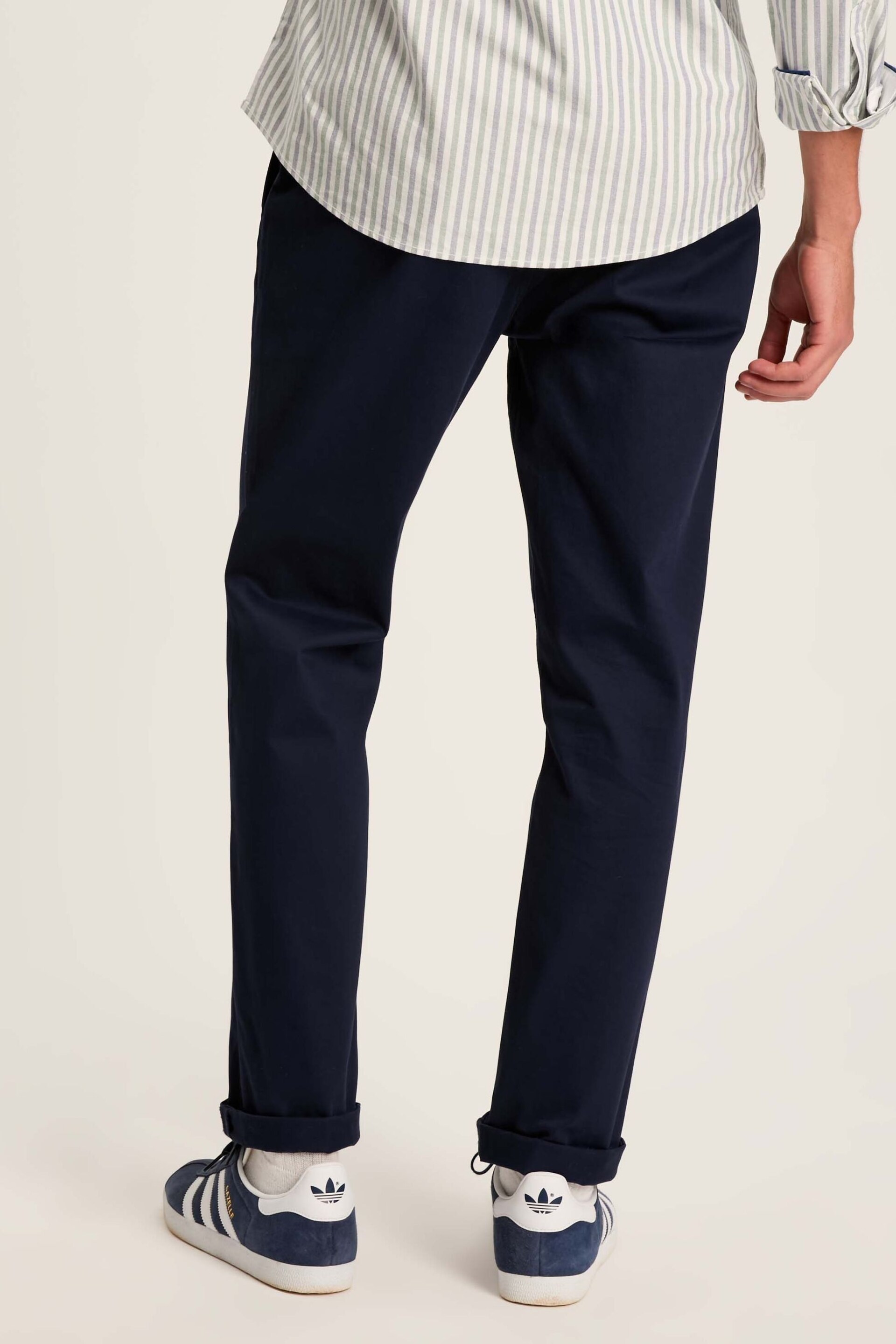 Joules Stamford Navy Blue Slim Fit Chinos - Image 2 of 6