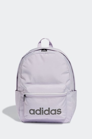 adidas Purple Linear Essentials Backpack