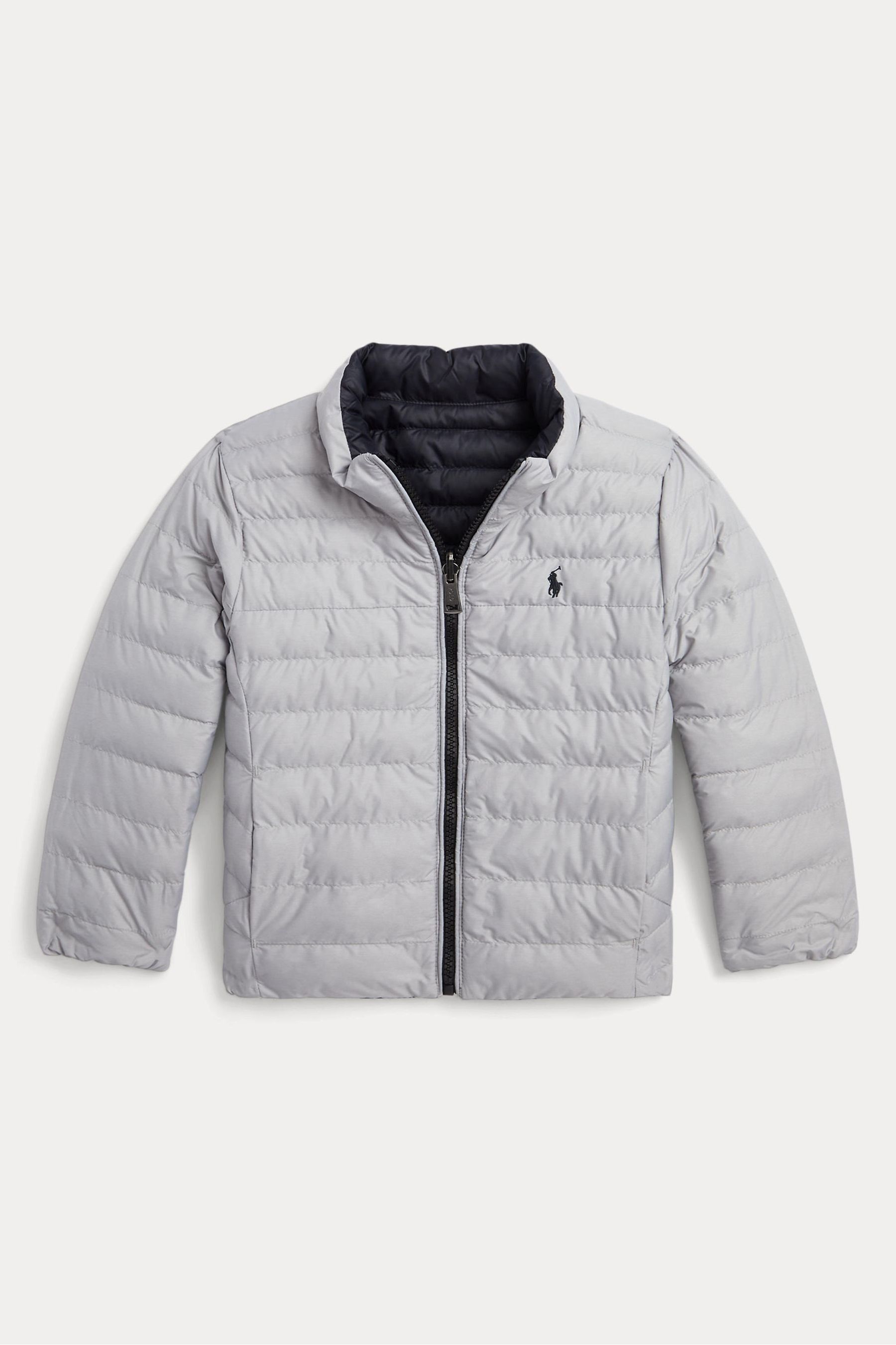 Veste grise ralph lauren cheap