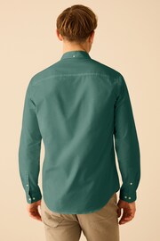 Blue Stretch Oxford Long Sleeve Shirt - Image 3 of 9