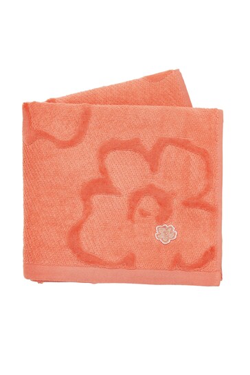 Ted Baker Orange Magnolia Towel