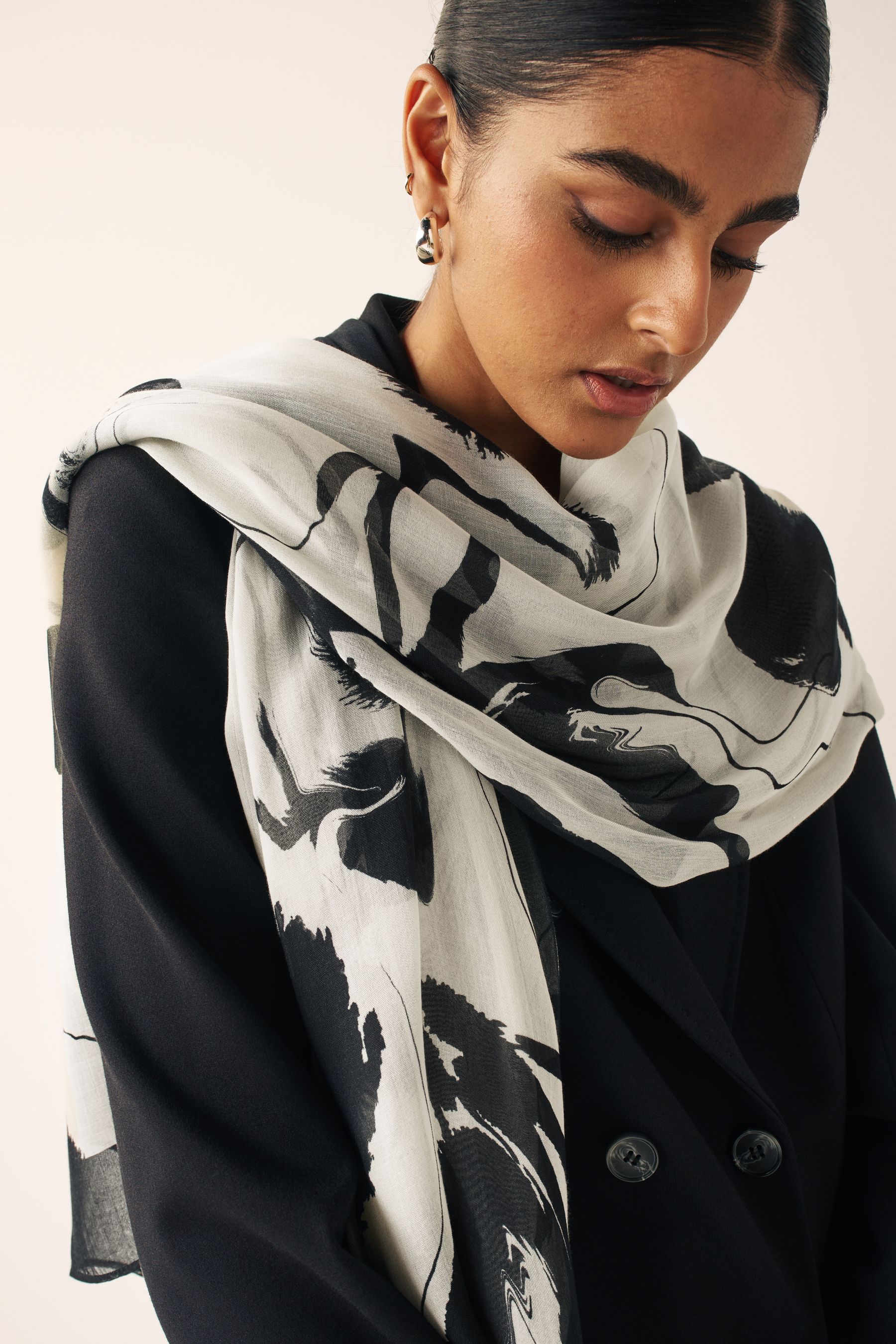 Lightweight deals silk scarf