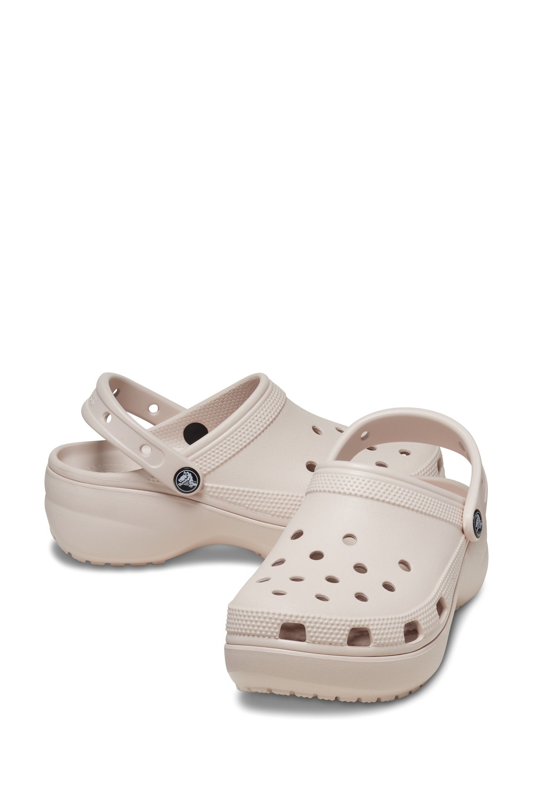 Buy Crocs Light Pink Classic Platform Clogs from the Next UK online shop