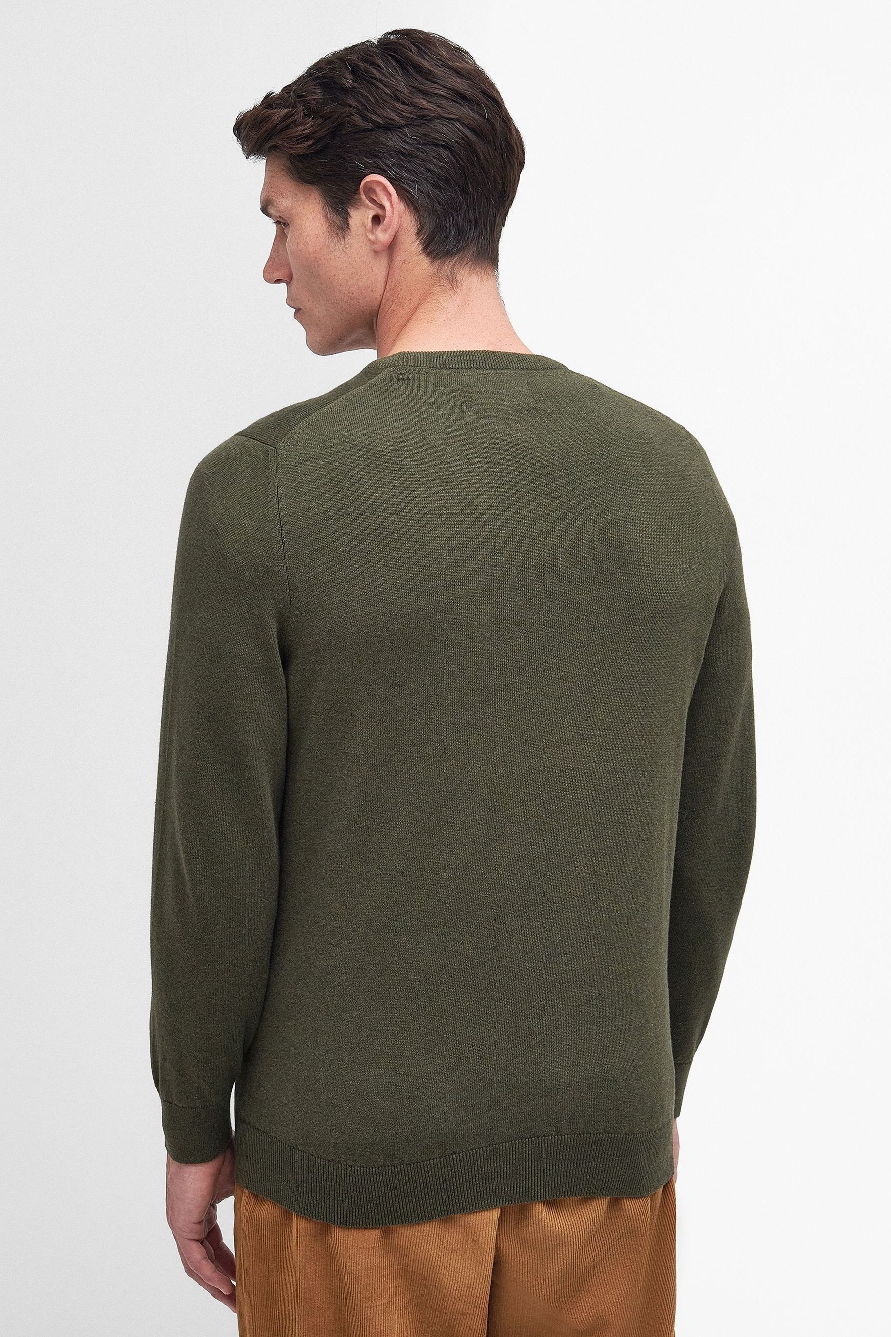 Olive green crew neck sweater shop