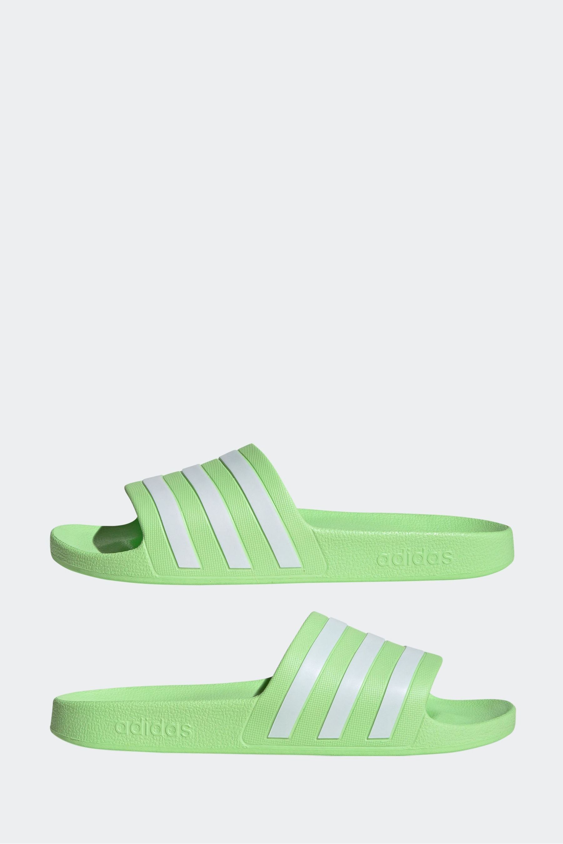 Adidas slippers groen outlet