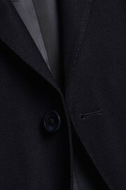 Charles Tyrwhitt Blue Luxury Italian Hopsack Classic Fit Jacket - Image 5 of 5