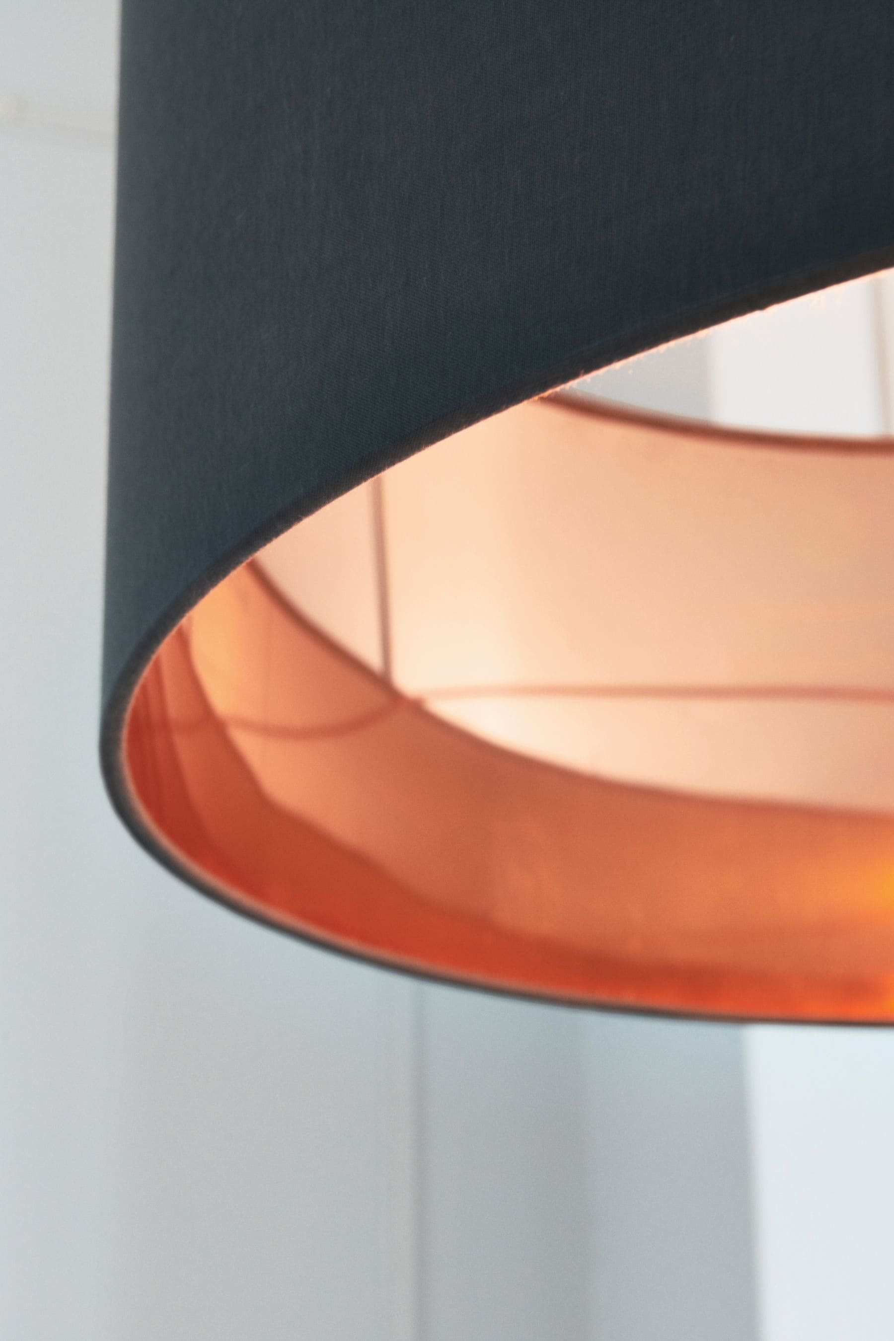 Buy Grey Copper Rico Easy Fit Pendant Lamp Shade from the Next UK