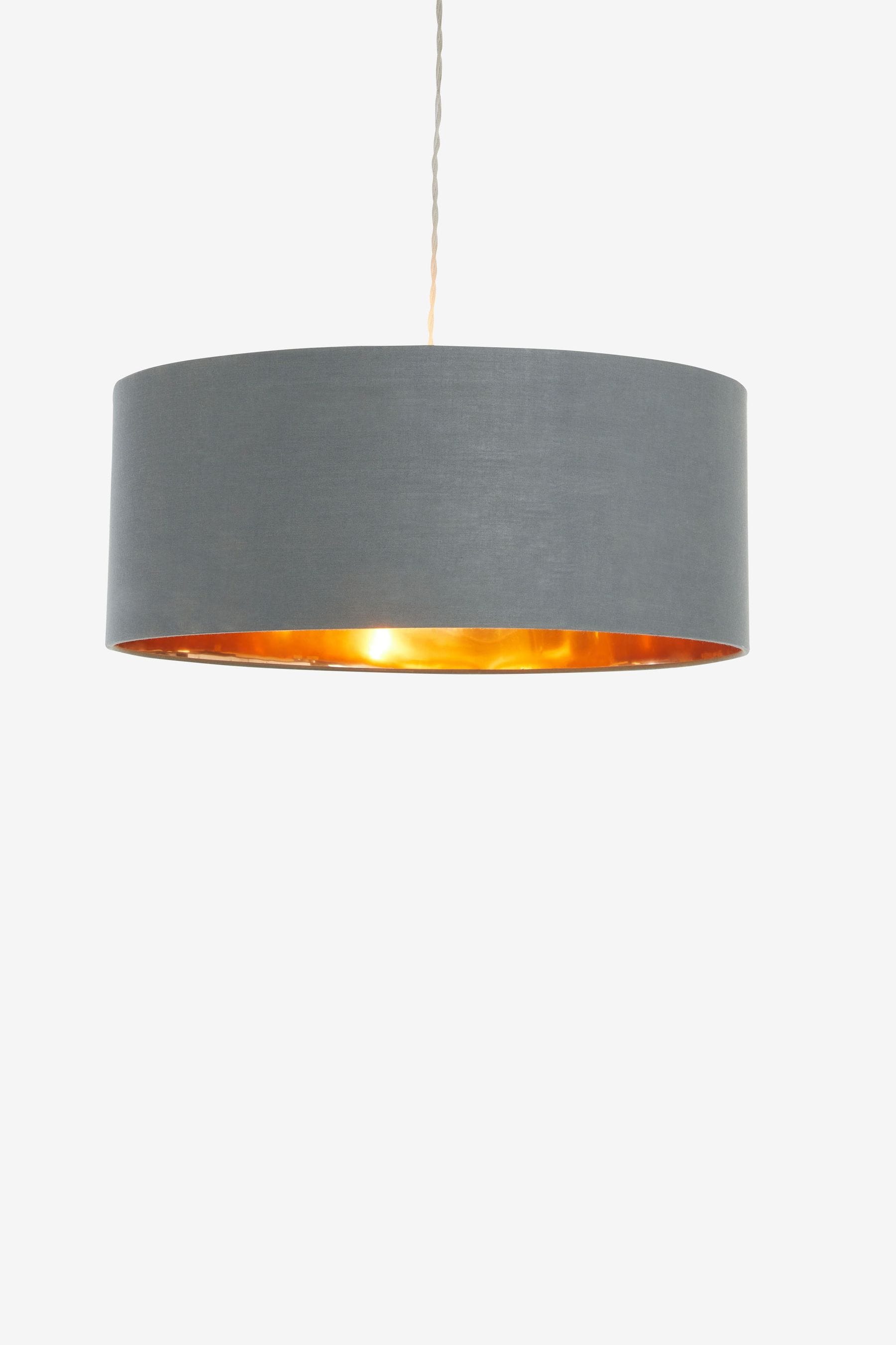 Grey and shop gold light shade