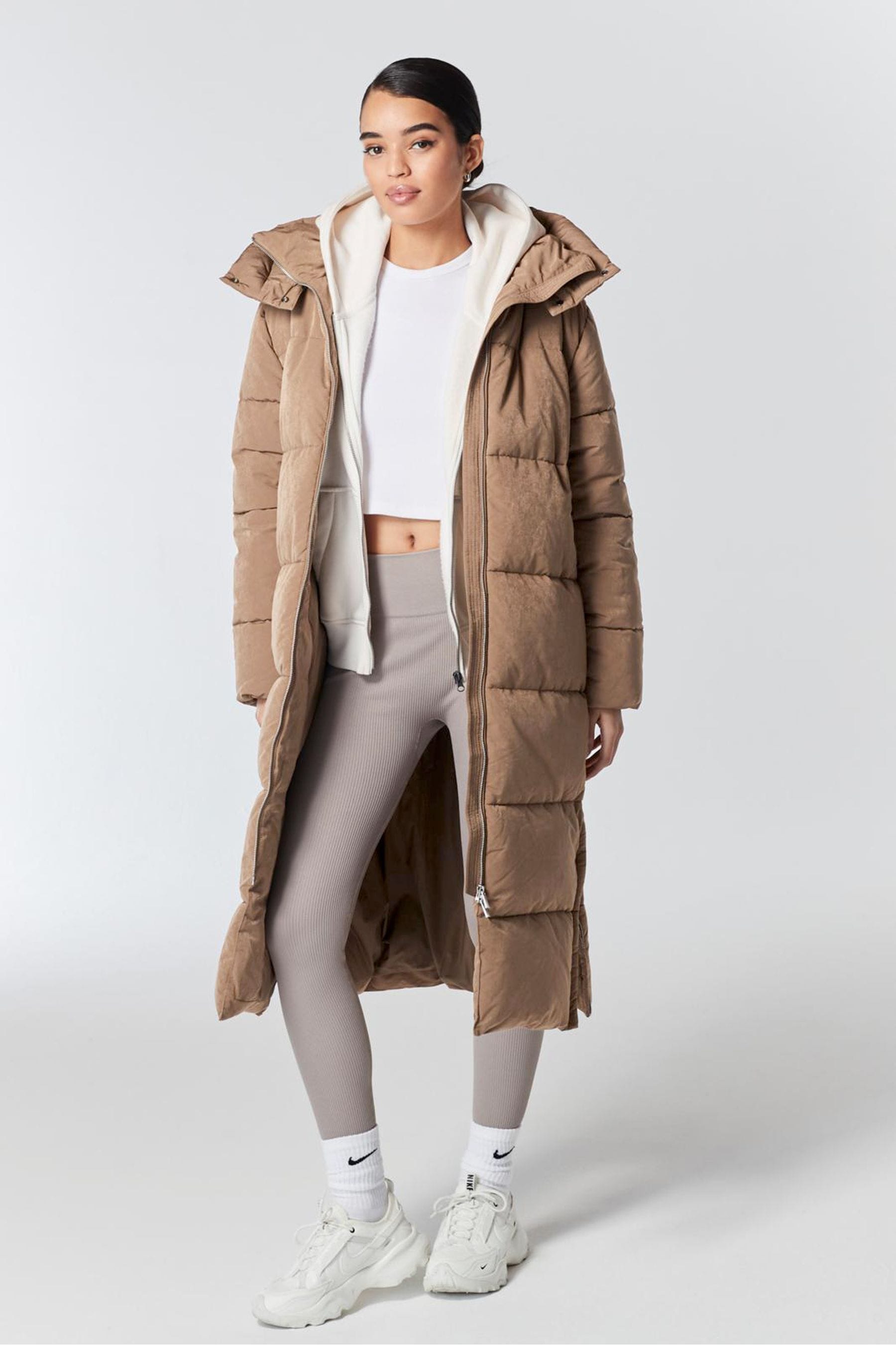 Next tan coat sale