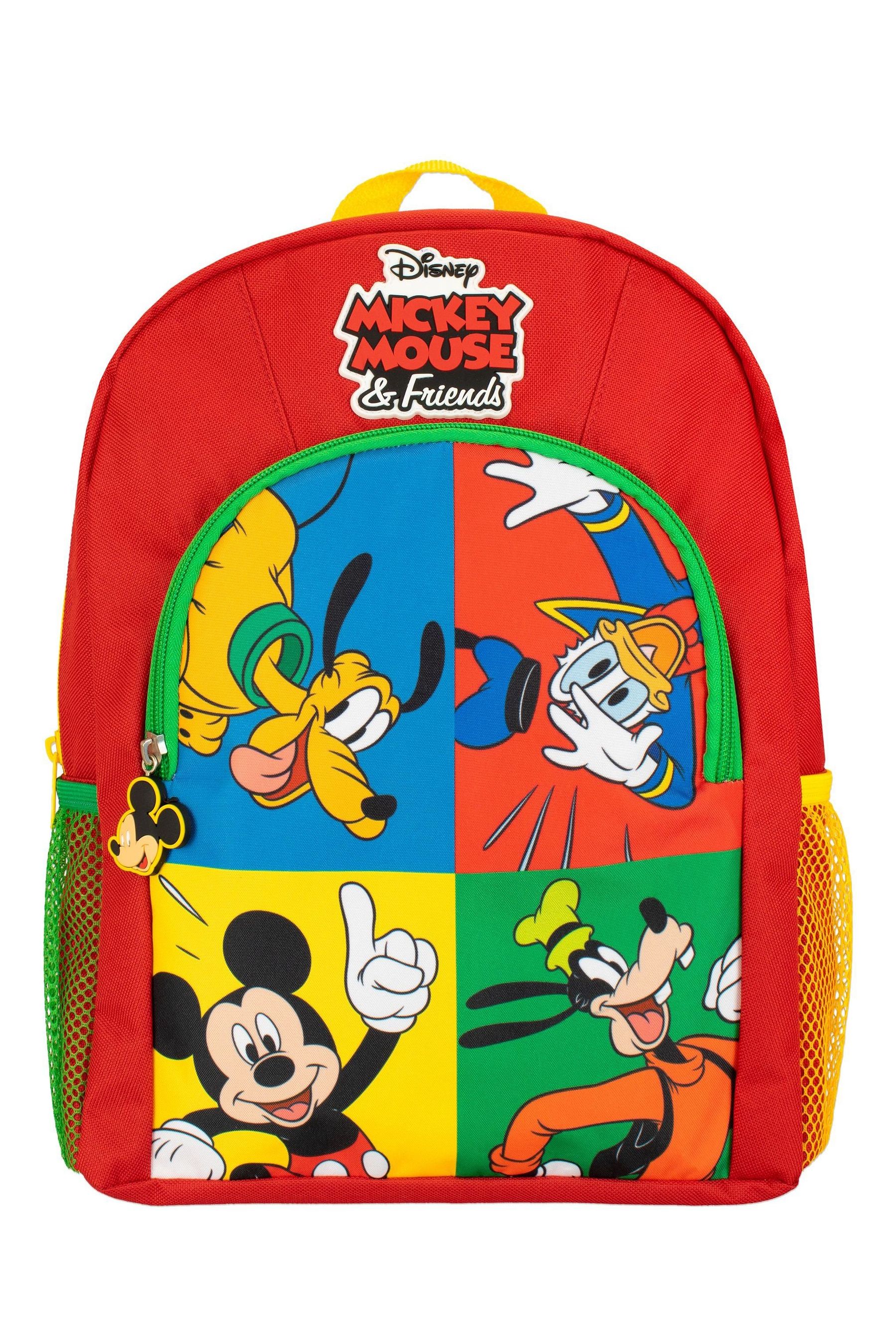 Character Red Mickey And Friends Backpack