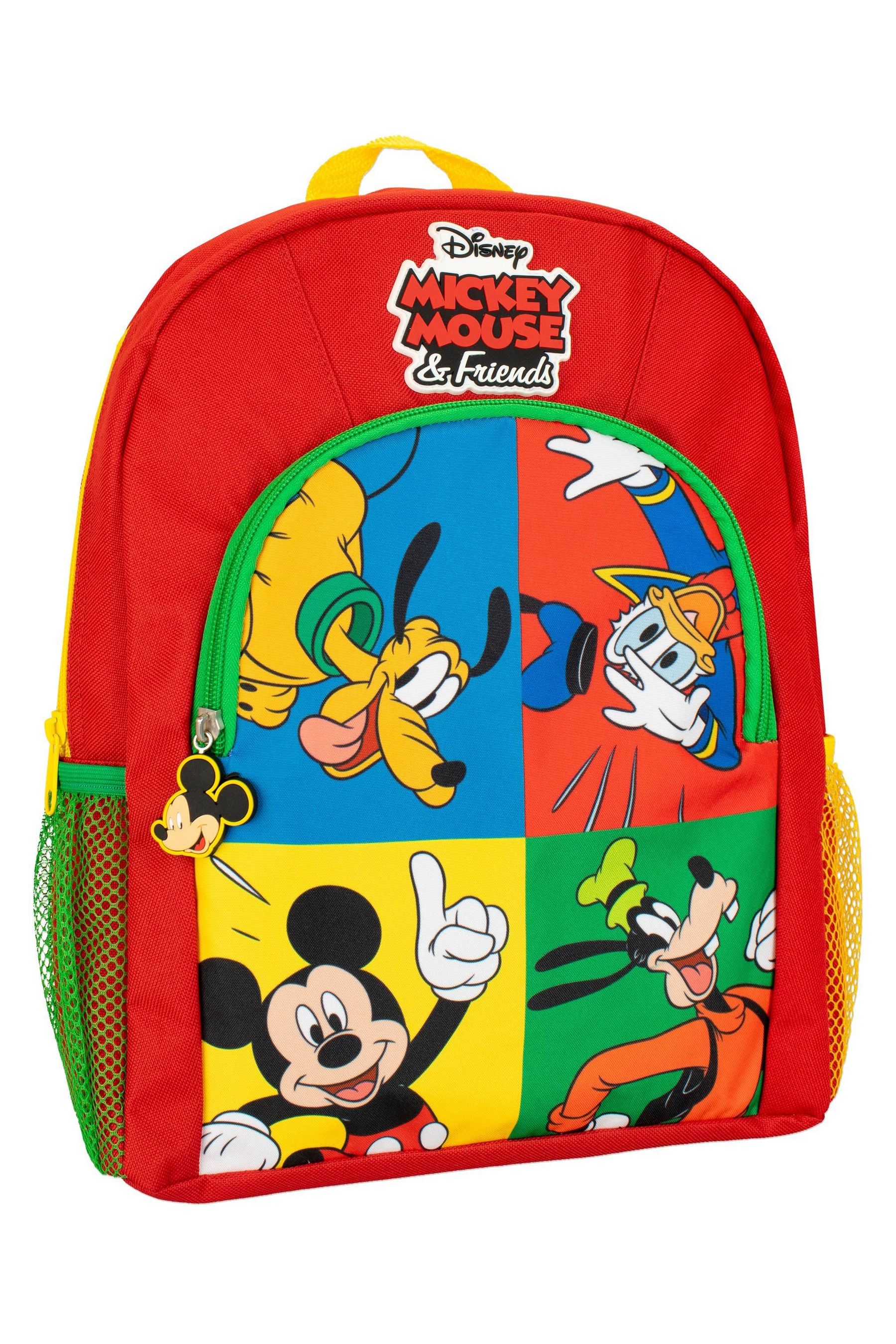 Mickey mouse faces backpack clearance