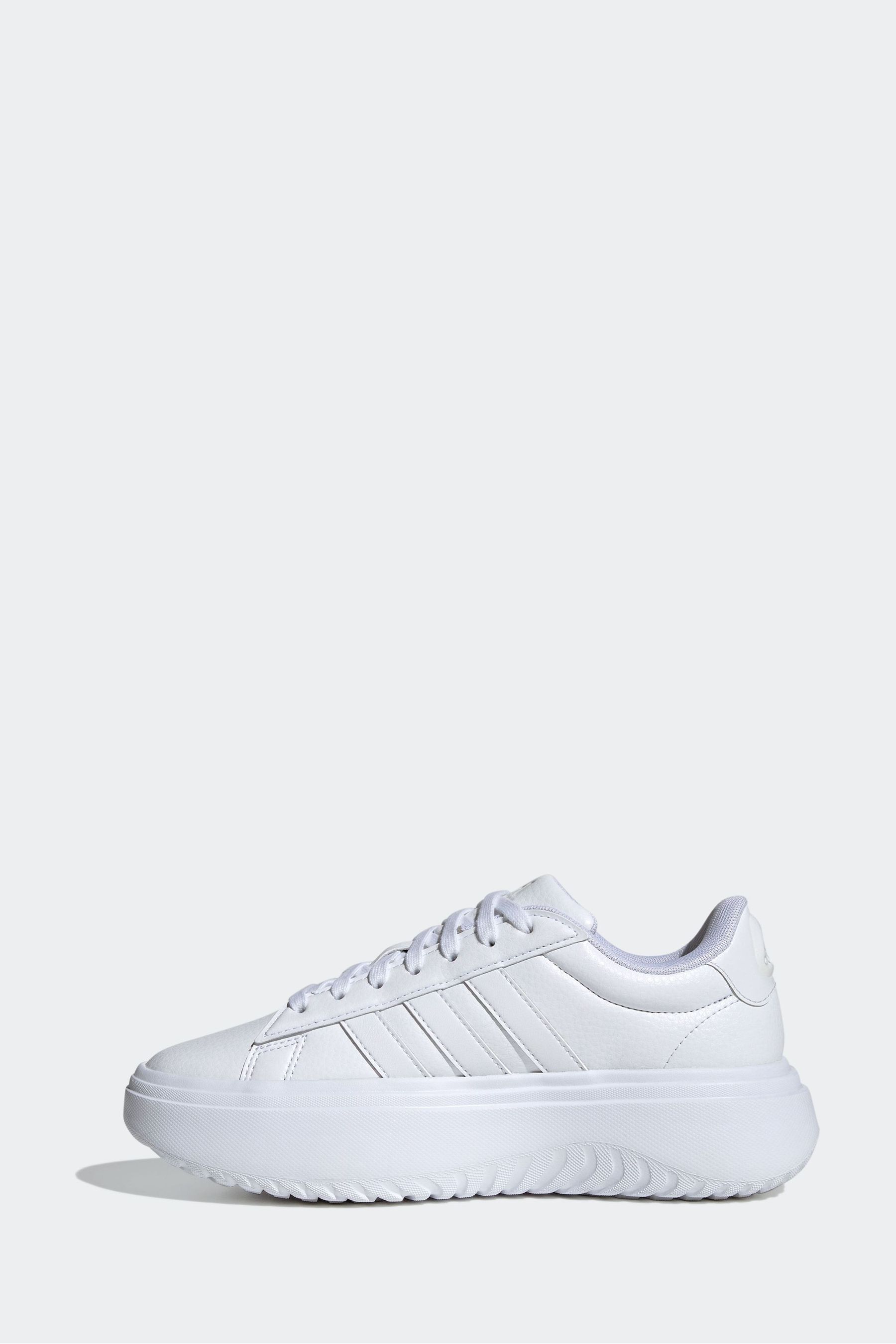 White adidas sleek cheap