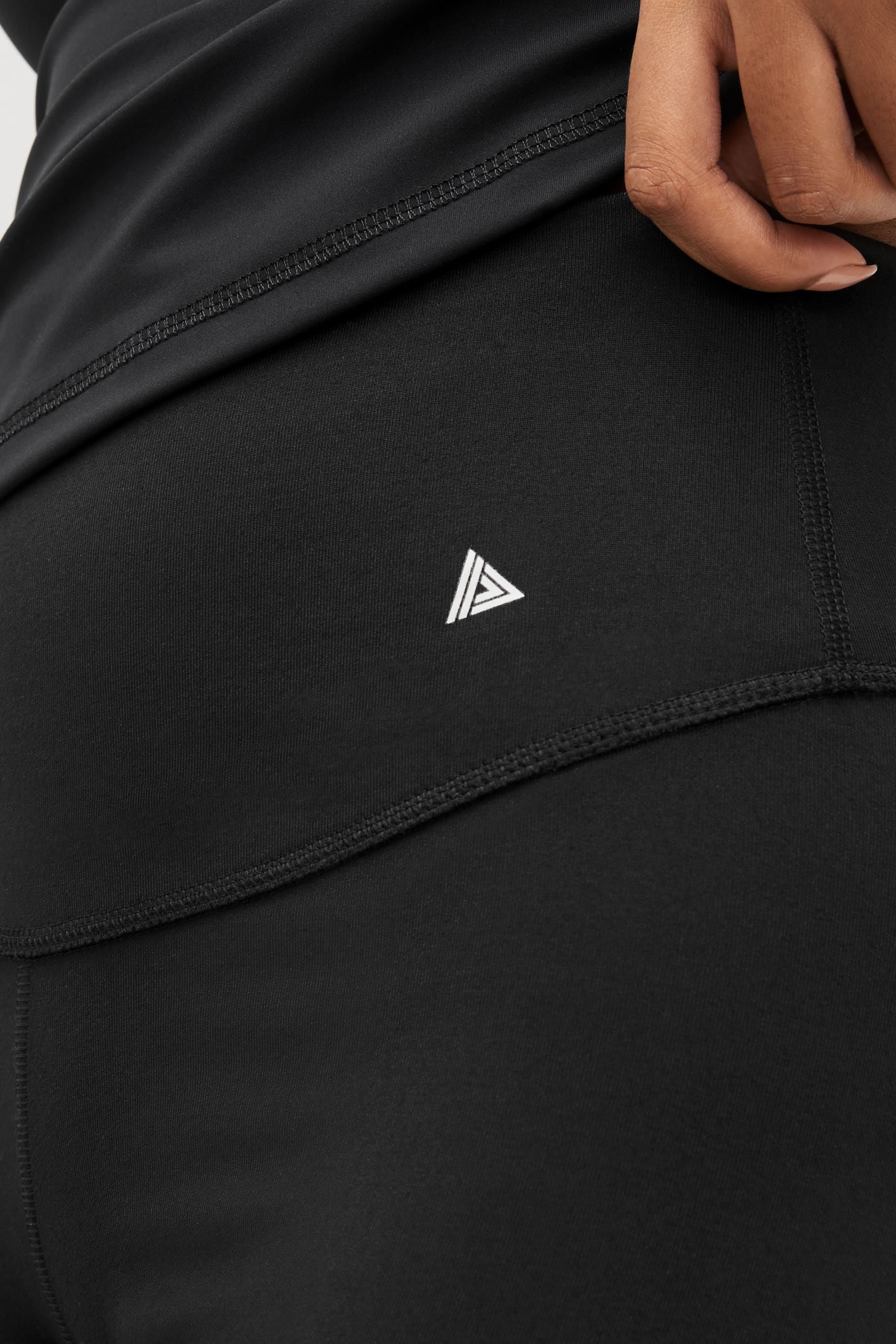 Black Next Active Sports Tummy Control High Waisted Full Length Sculpting Leggings
