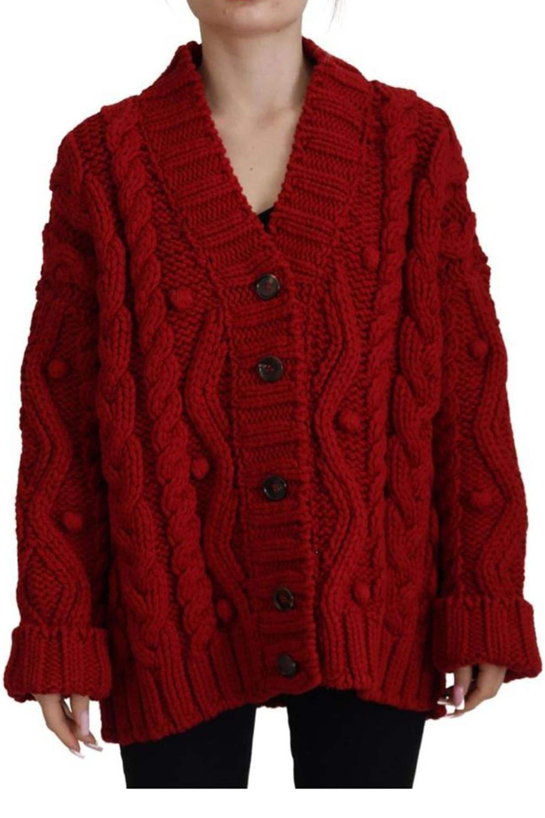 Buy Dolce Gabbana Brand New Red Cardigan from the Next UK online shop