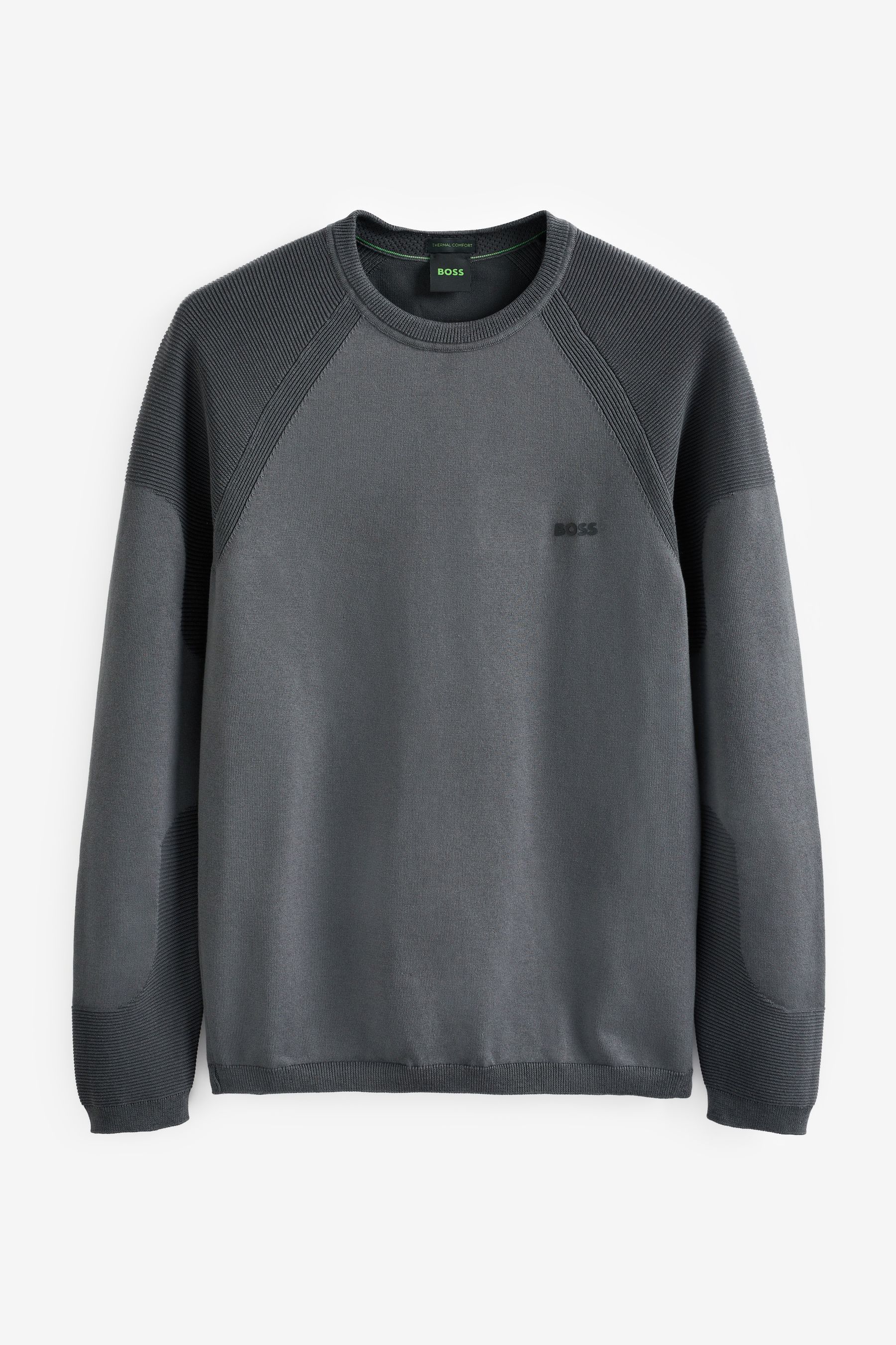 Mens black boss jumper online
