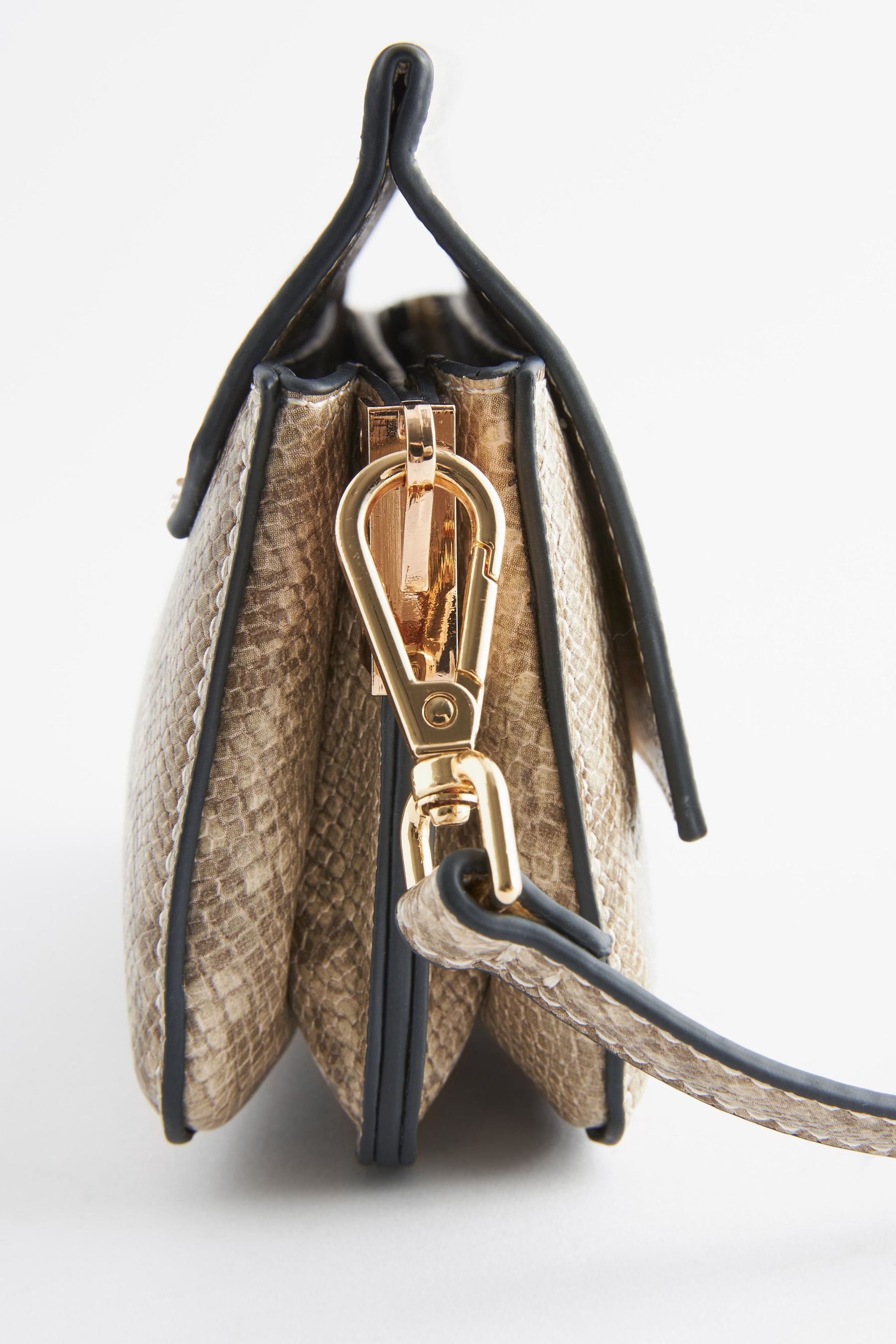 Buy Snake Print Mini Buckle Bag from Next Poland