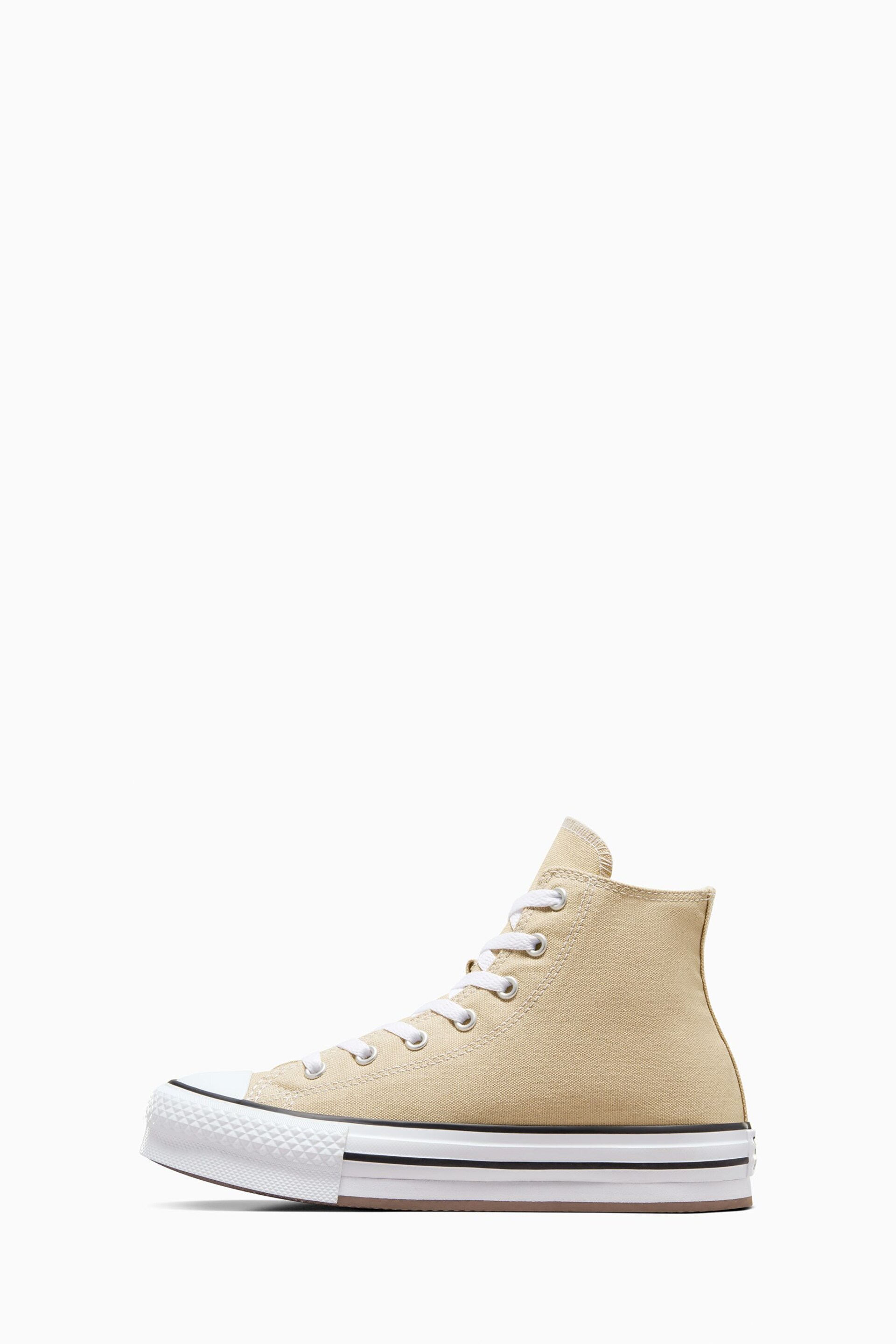 Converse Neutral All Star EVA Lift Junior Trainers - Image 2 of 7